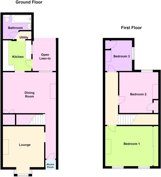 3 Bedrooms Terraced house for sale in Hedge Place Road, Greenhithe, Kent DA9