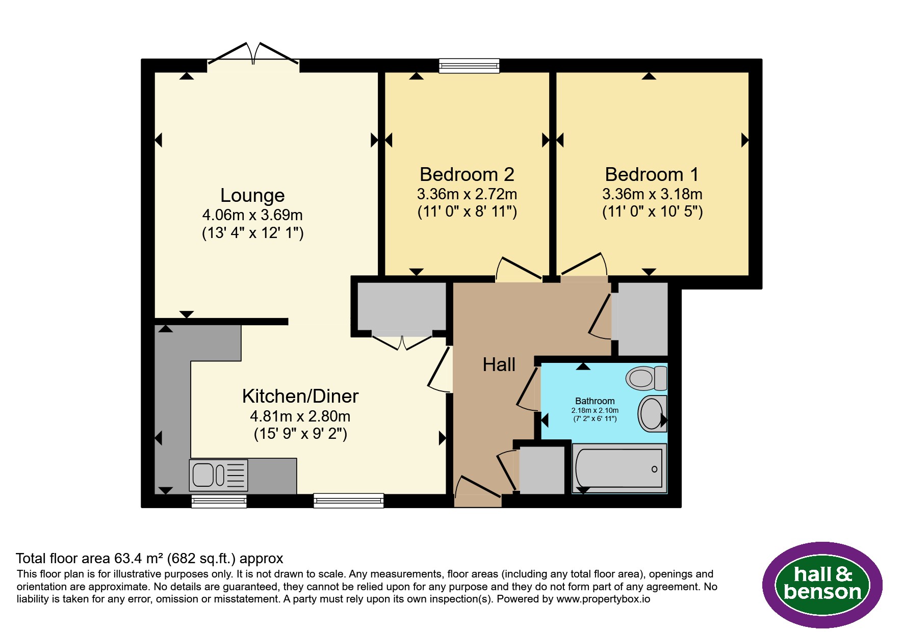 7, Highgrove Court, DERBY floorplan