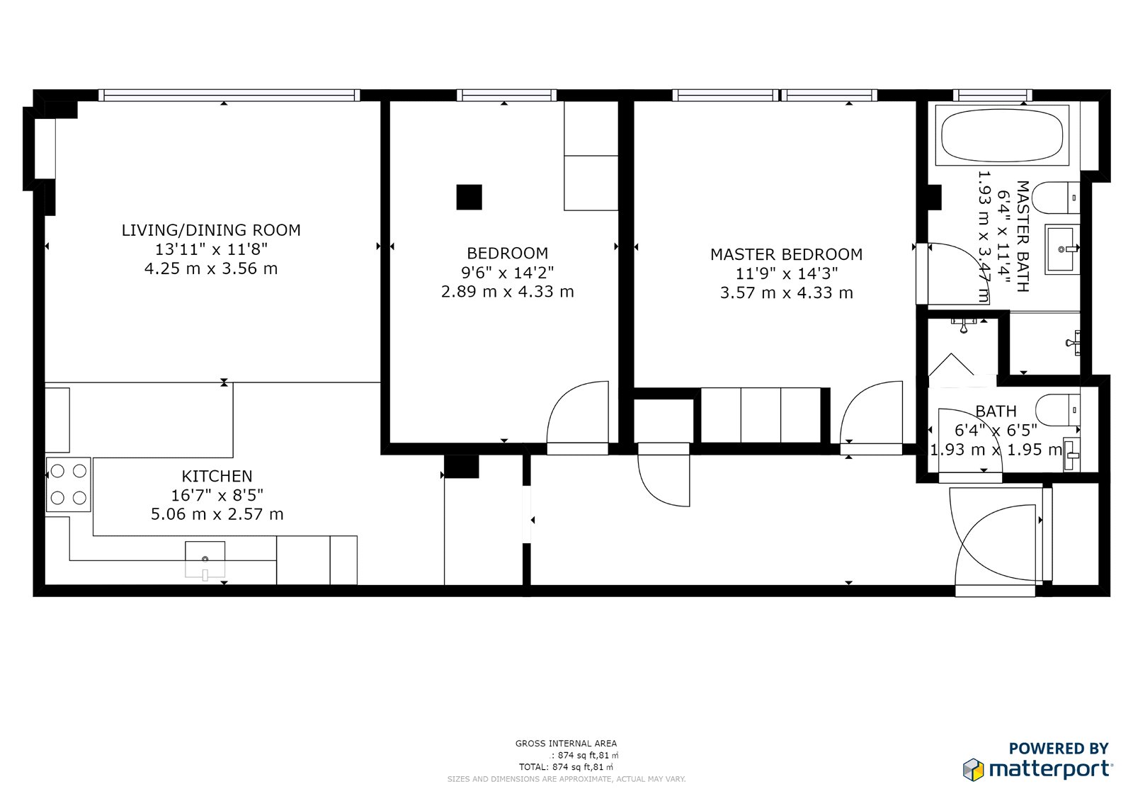 2 Bedrooms Flat for sale in North Mews, London WC1N