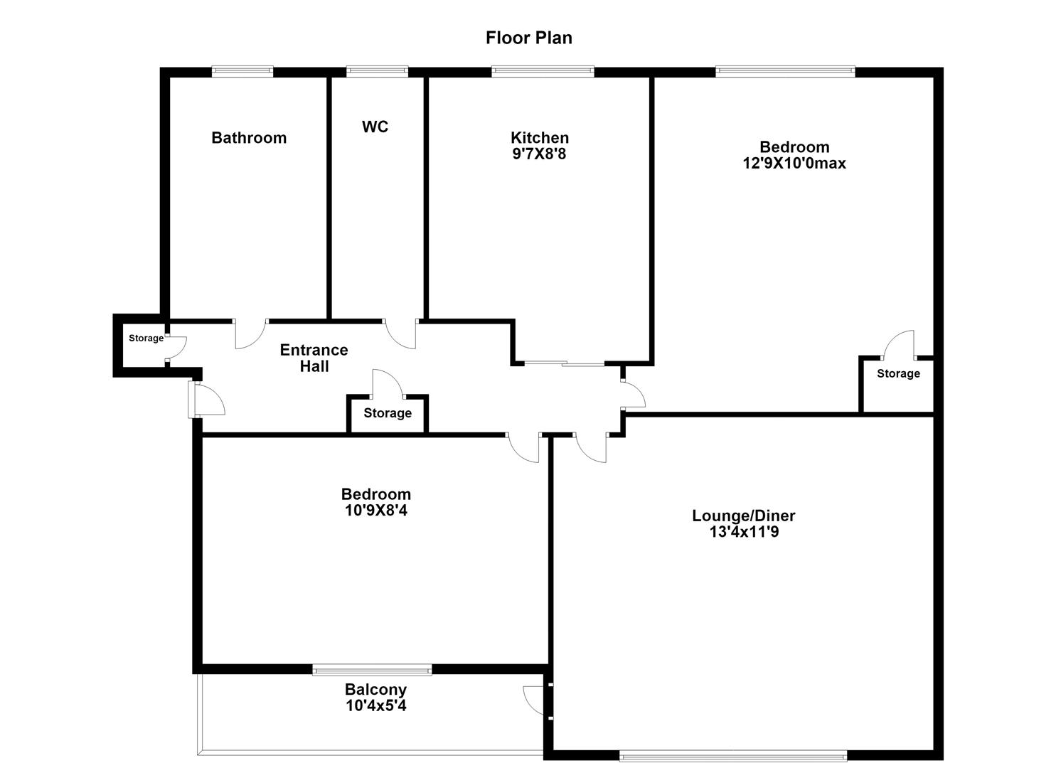 42, Cranell Green, South Ockendon floorplan