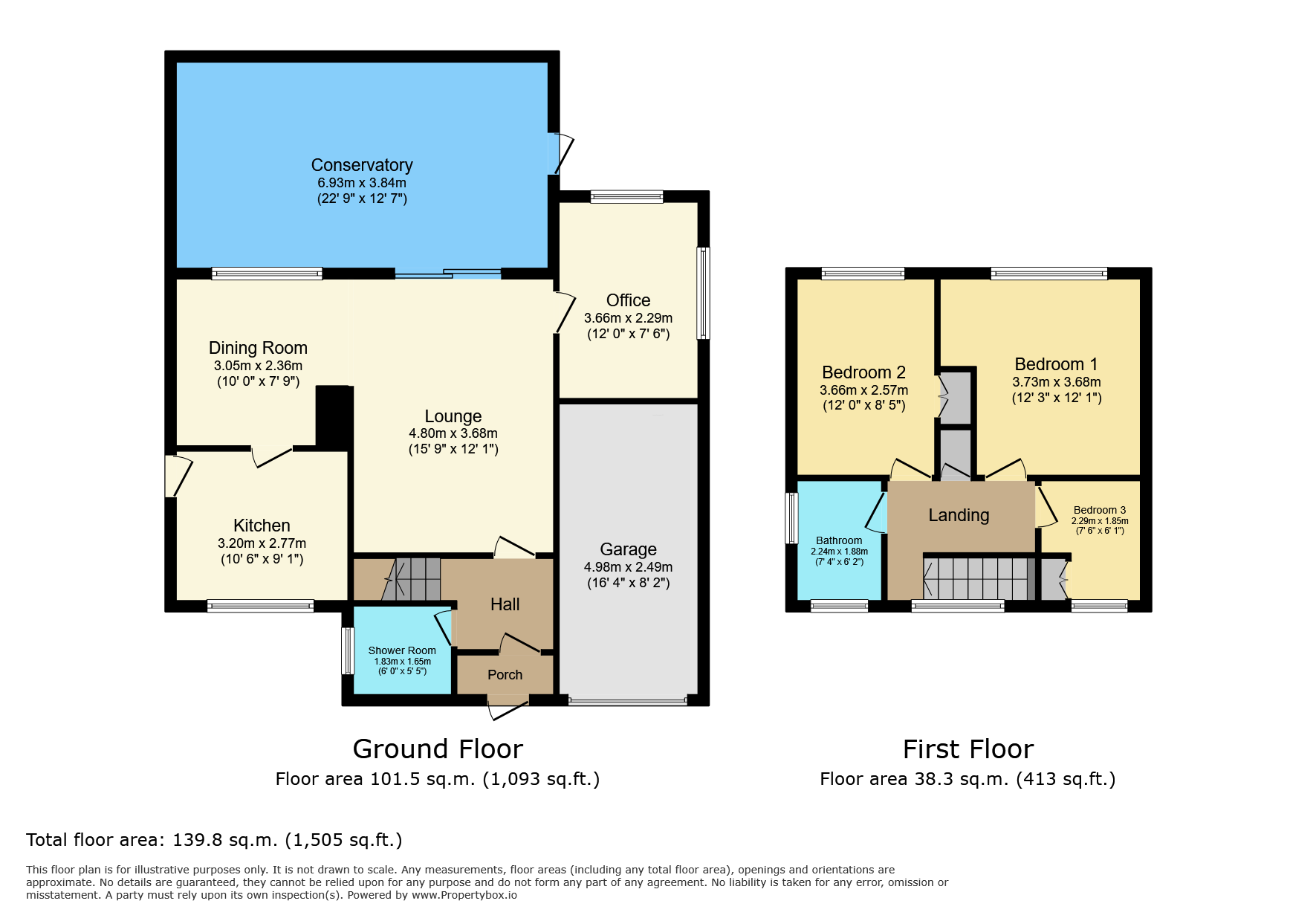 4 Lynwood Close, Leicester floorplan