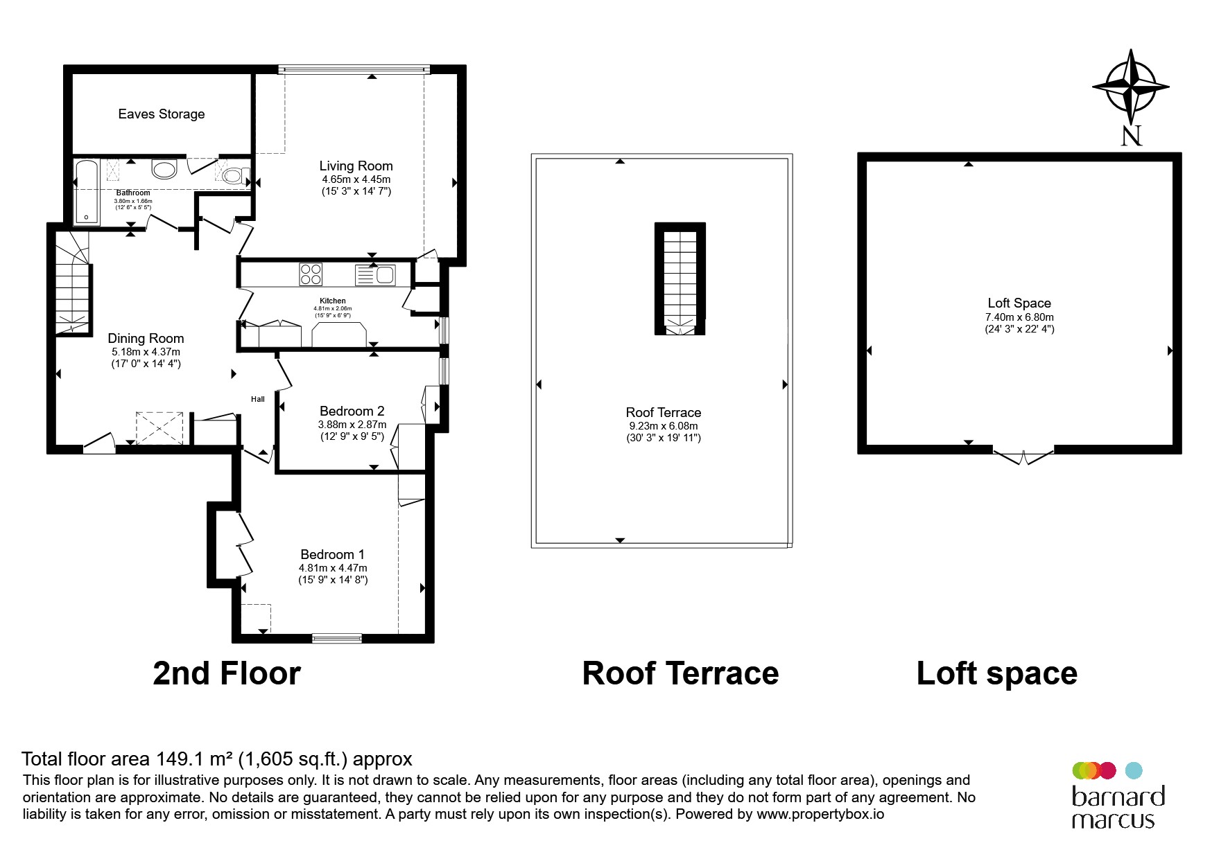 Flat 5, Picketts, Picketts Lane, Redhill floorplan