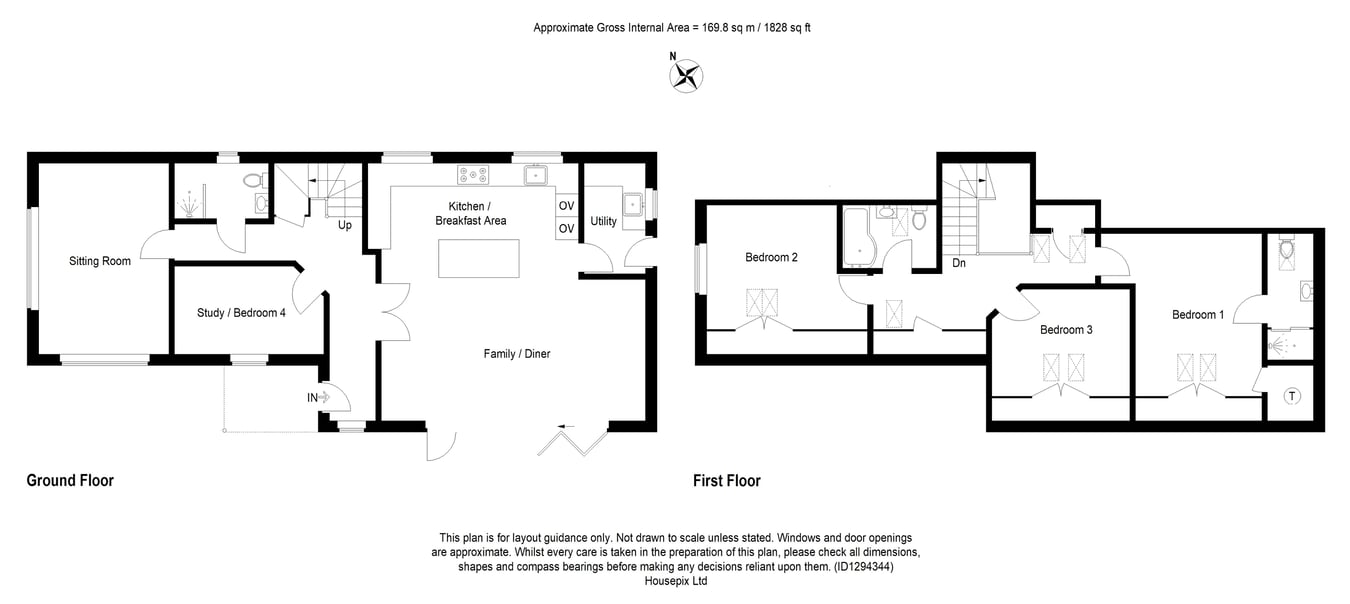 2a, The Pasture, Huntingdon floorplan