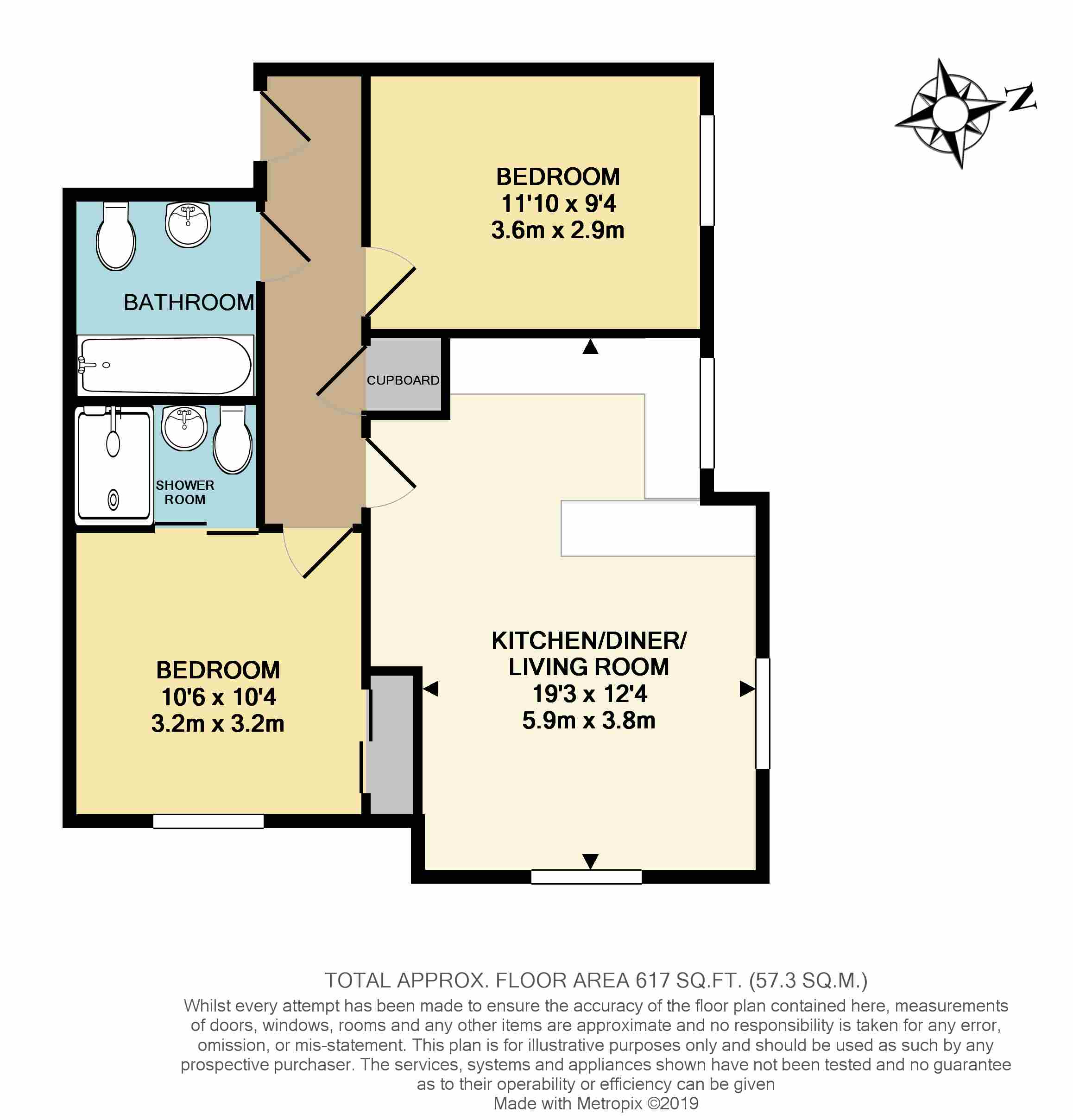 2 Bedrooms Flat to rent in Gosbrook Road, Caversham, Reading RG4