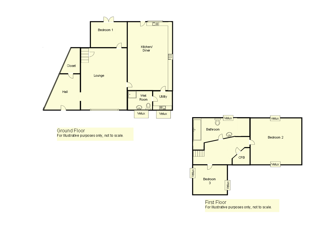 3 bed semidetached house for sale in Oak Tree Cottage, Summerhill, Nr