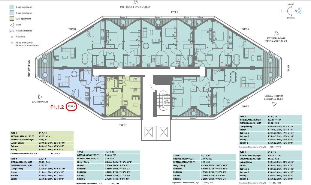 1 Bedrooms Flat to rent in 1 Riverlight Quay, Nine Elms, London SW11