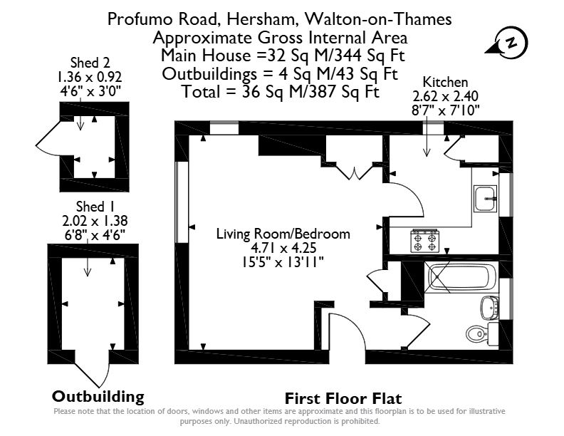 Profumo Road, Surrey floorplan