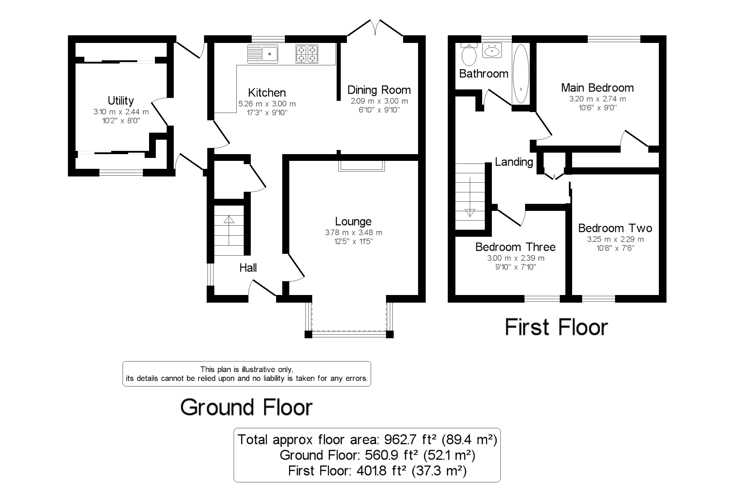 Furze Lane, Godalming, Surrey GU7, 3 bedroom end terrace
