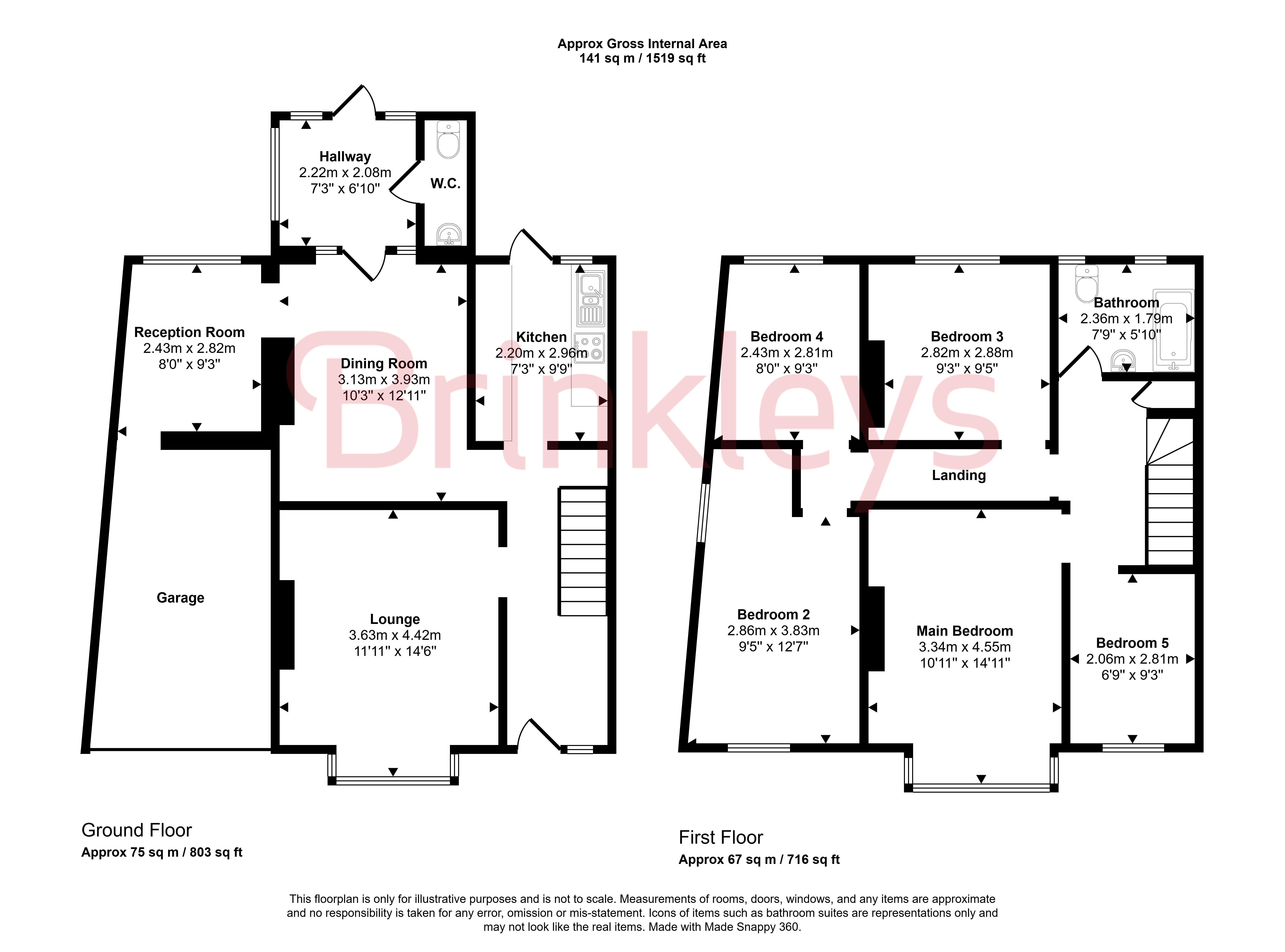 40, Gatton Road, London floorplan