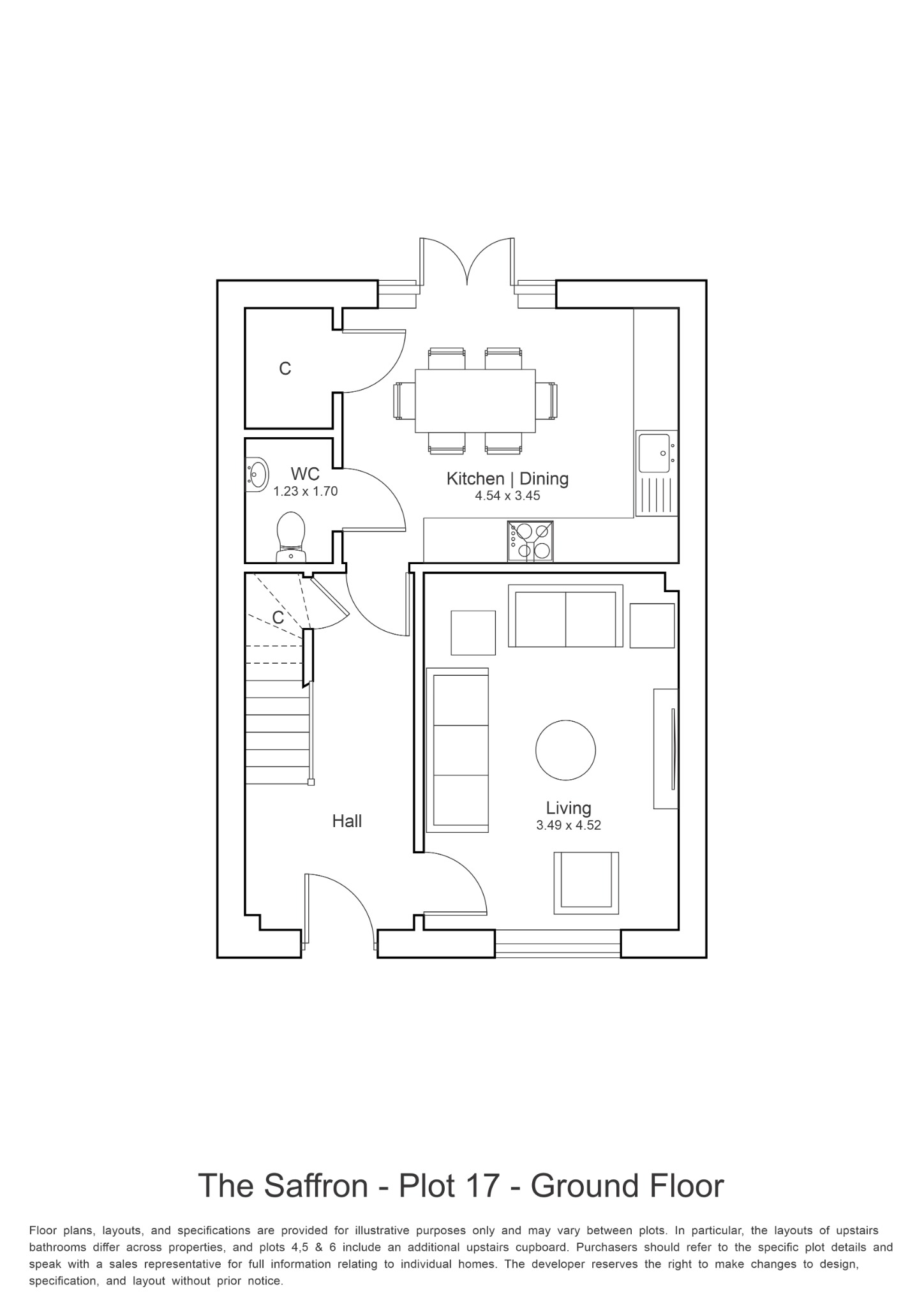 Maltings Manor, The Saffron (Plot 17) Off Coopers Crescent, Colchester floorplan