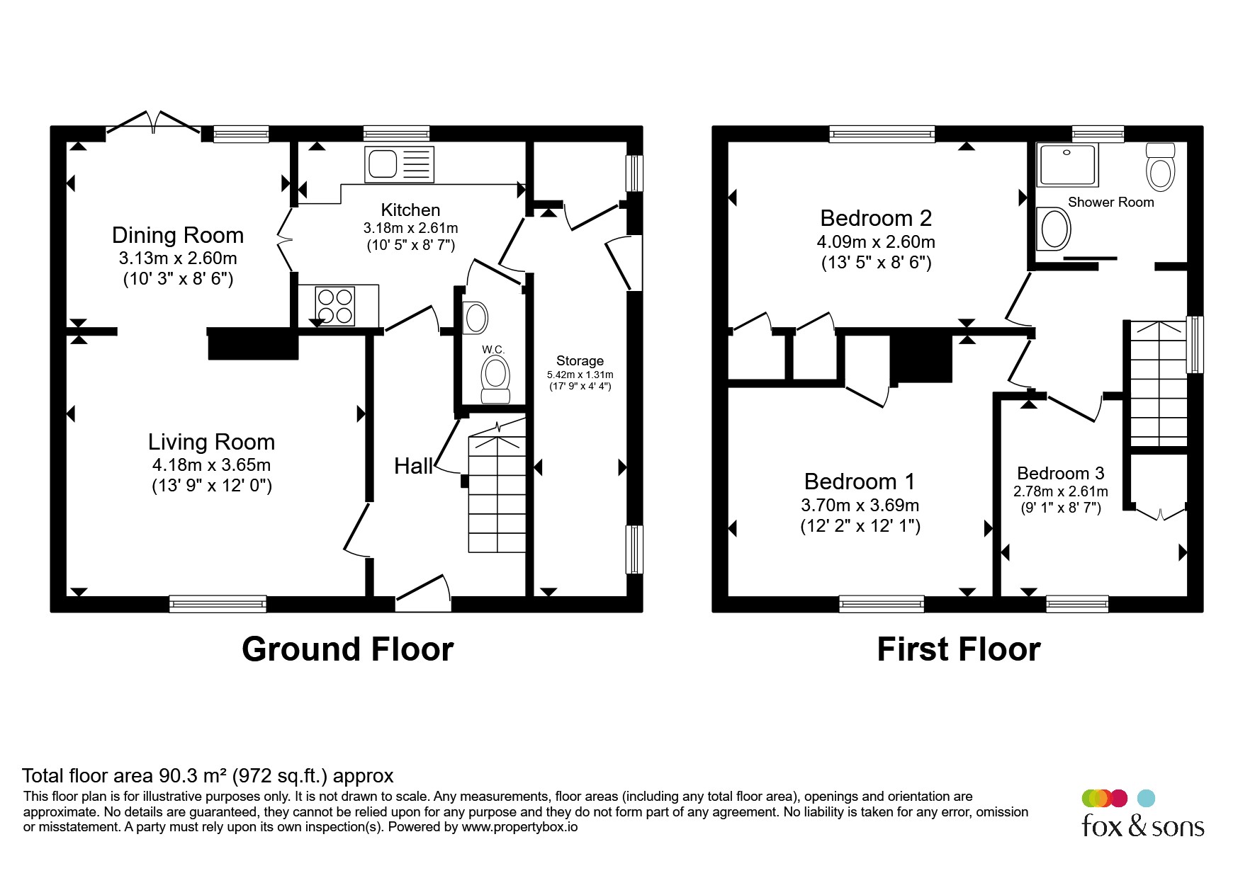 20, Barnfield Close, Southampton floorplan