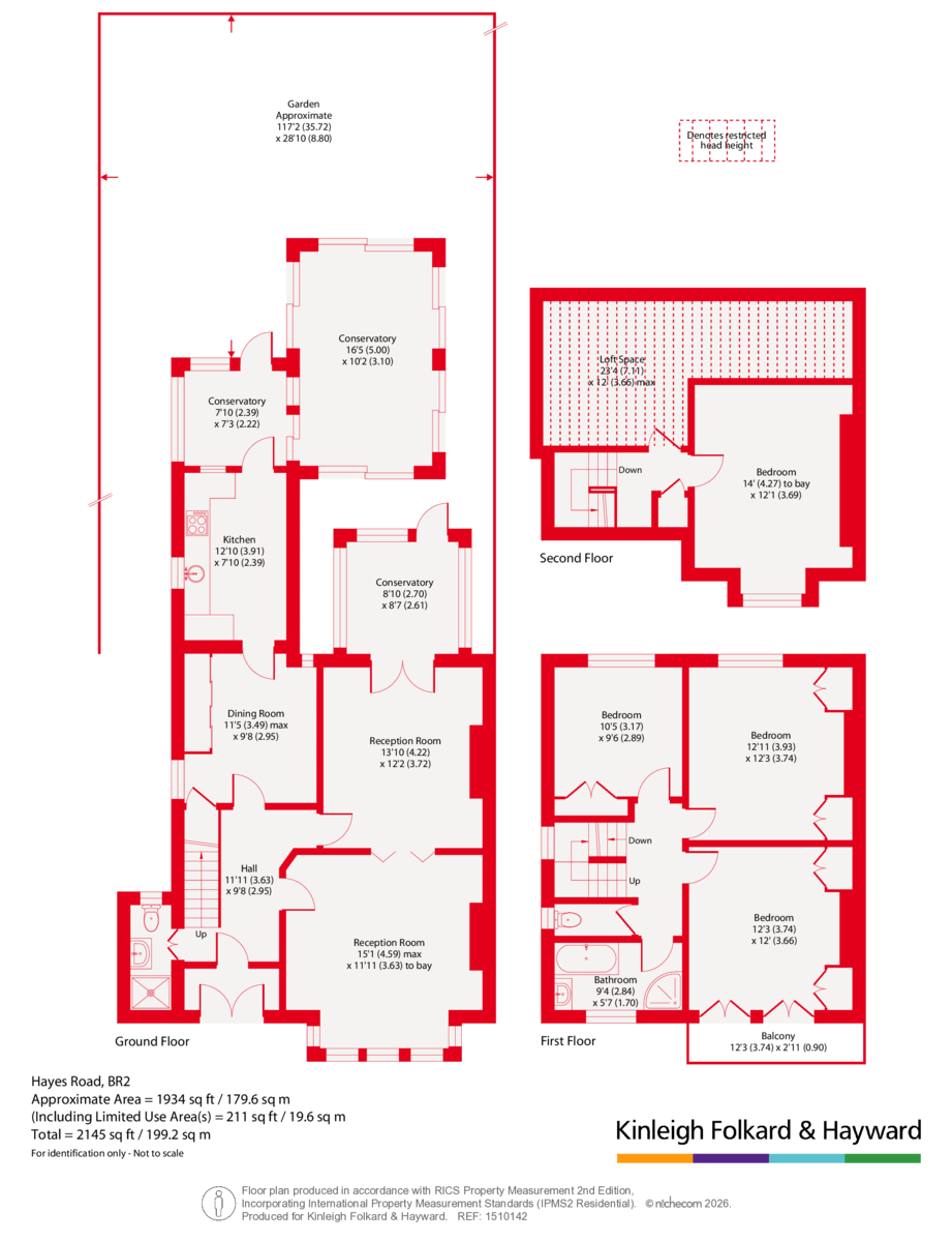 104, Hayes Road, Bromley floorplan