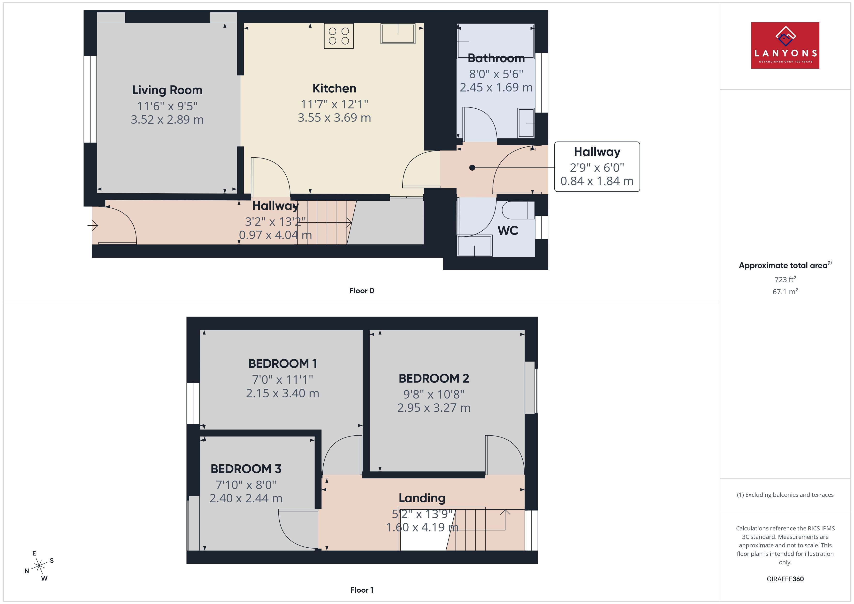 124, High Street, Rhondda Cynon Taf floorplan