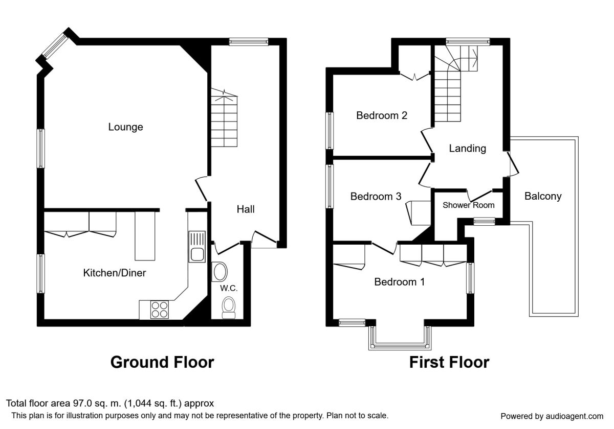 2 Bedrooms Flat to rent in Tower Hill, Whitstable CT5