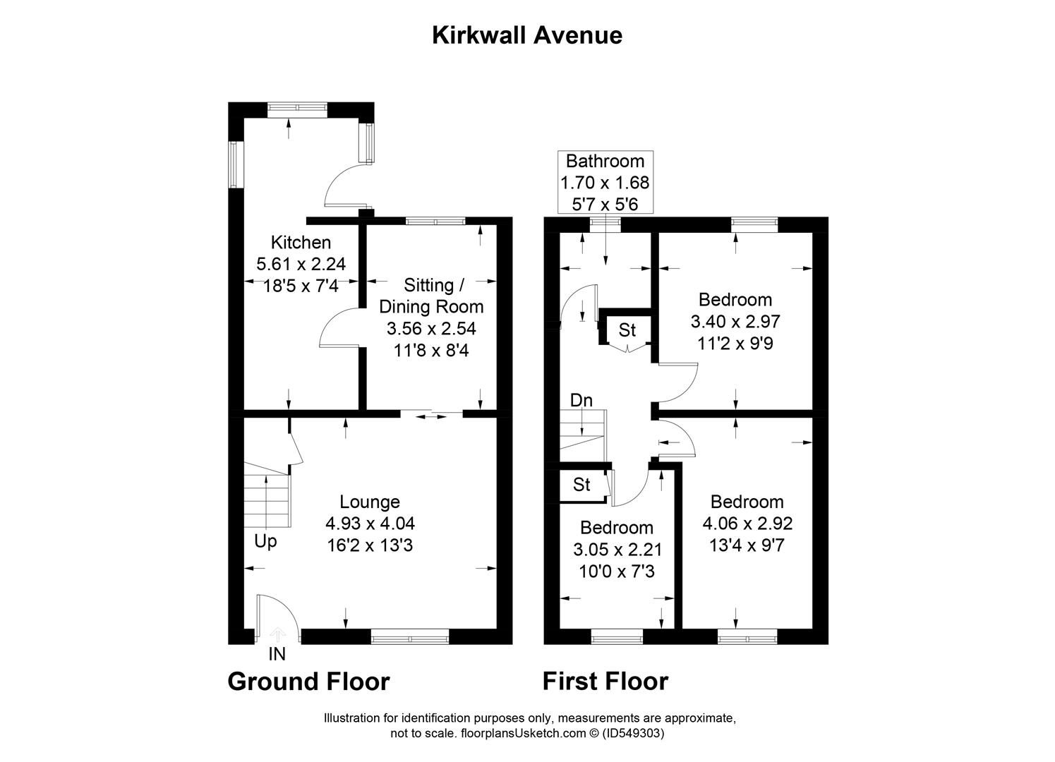 3 Bedrooms  for sale in Kirkwall Avenue, Blantyre, Glasgow G72