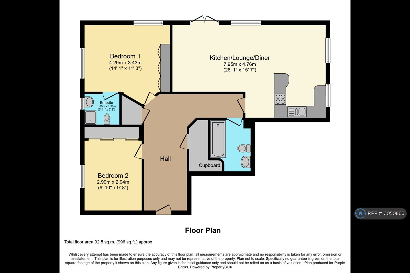Lune Square, Damside St, Lancaster floorplan