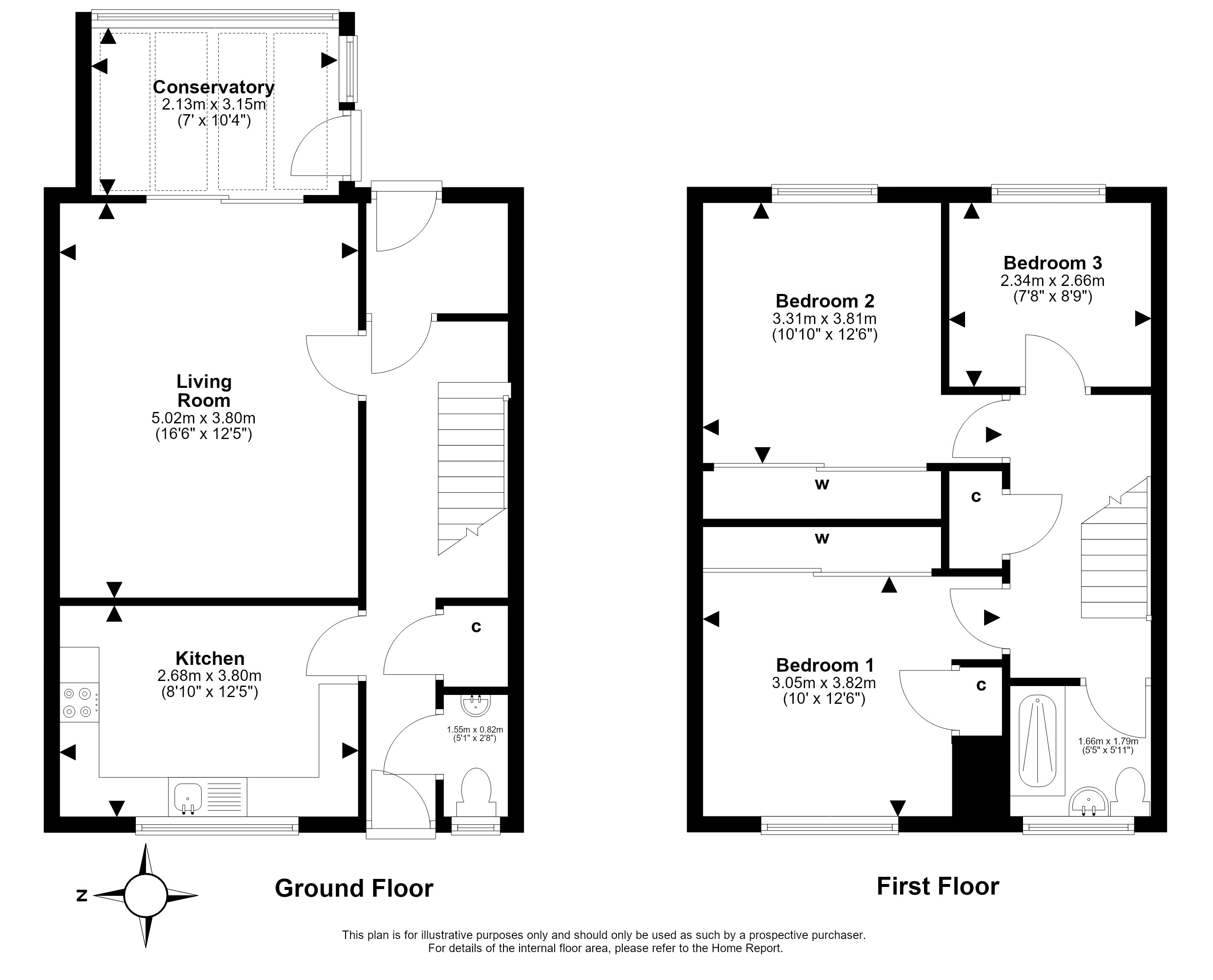 41, Mavisbank, Loanhead floorplan