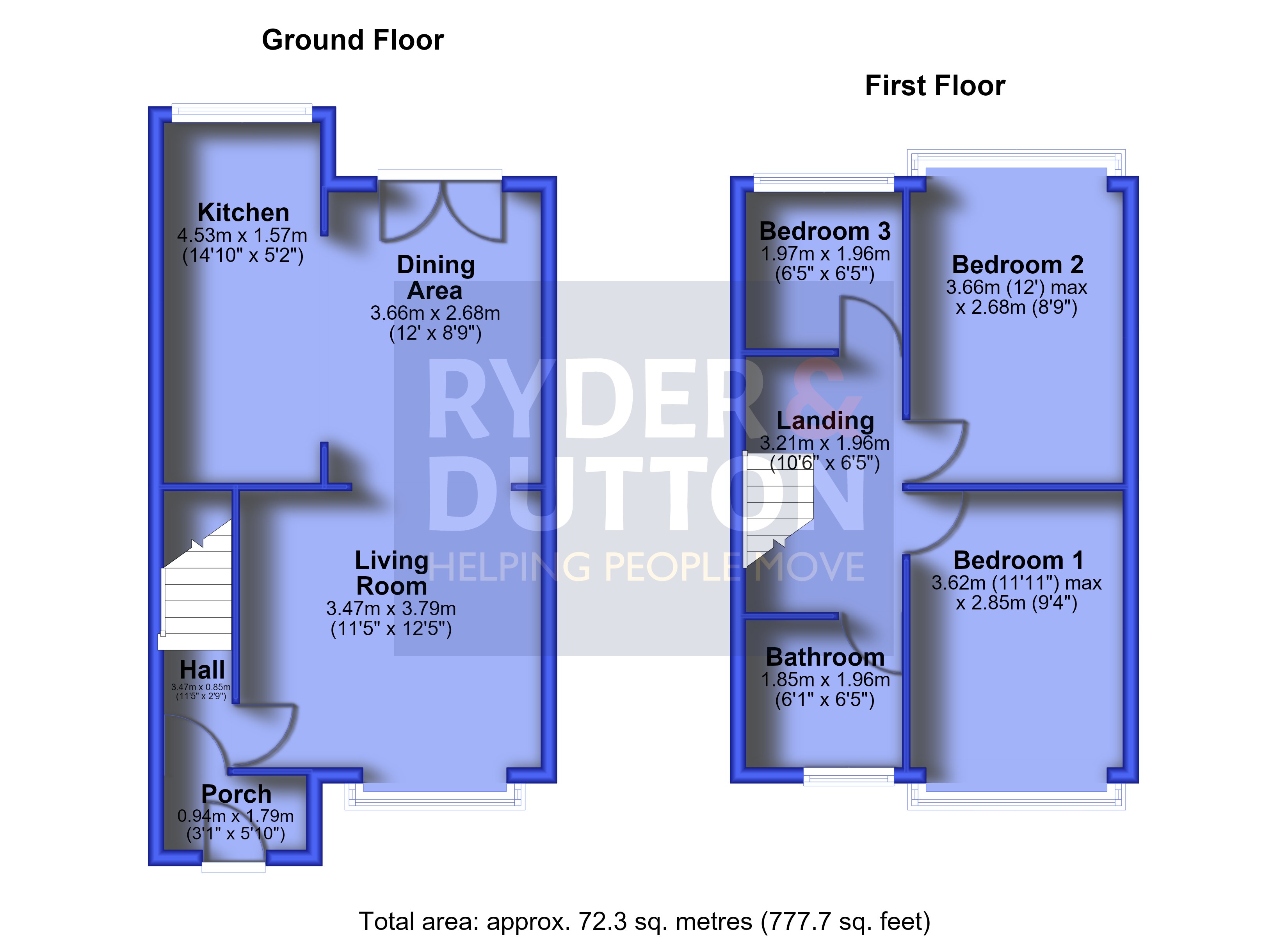 16, Walker Road, Oldham floorplan
