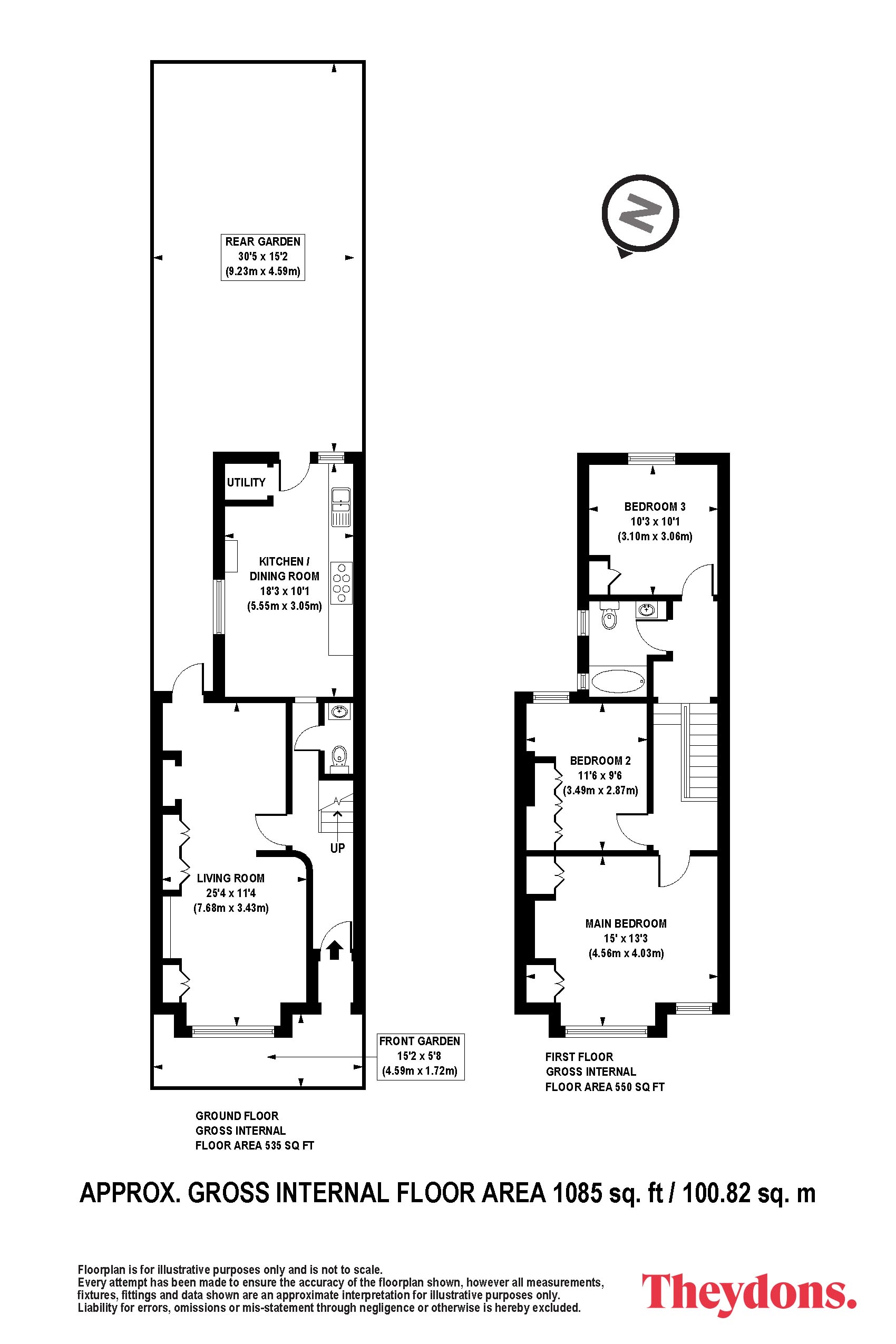 20, Park Grove Road, Leytonstone floorplan