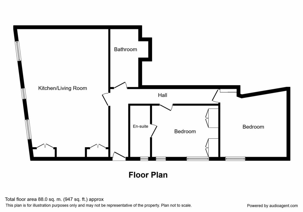 LGFF Regency House, 1, Albion Street, East Sussex floorplan