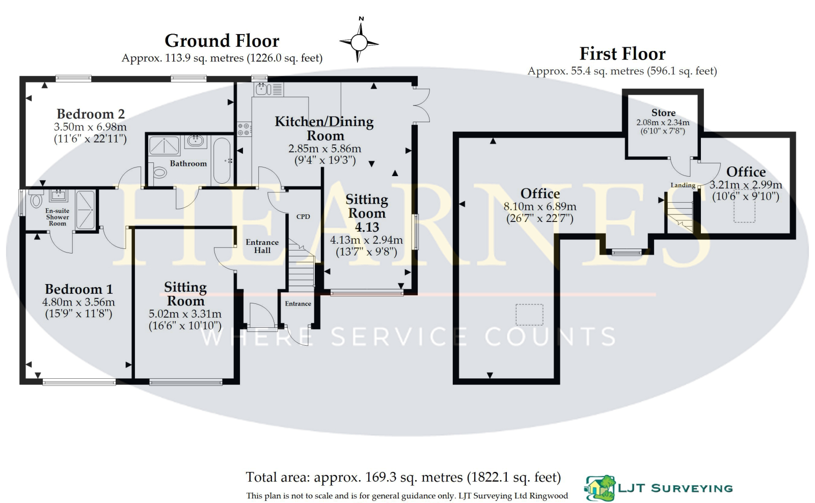 28 Shaftesbury Street, Fordingbridge floorplan