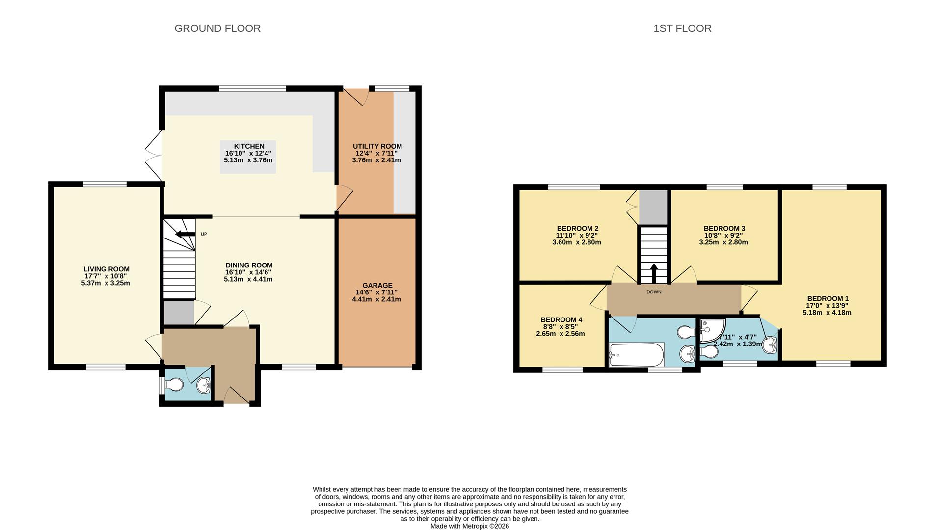 9, Adelaide Close, Worcester floorplan