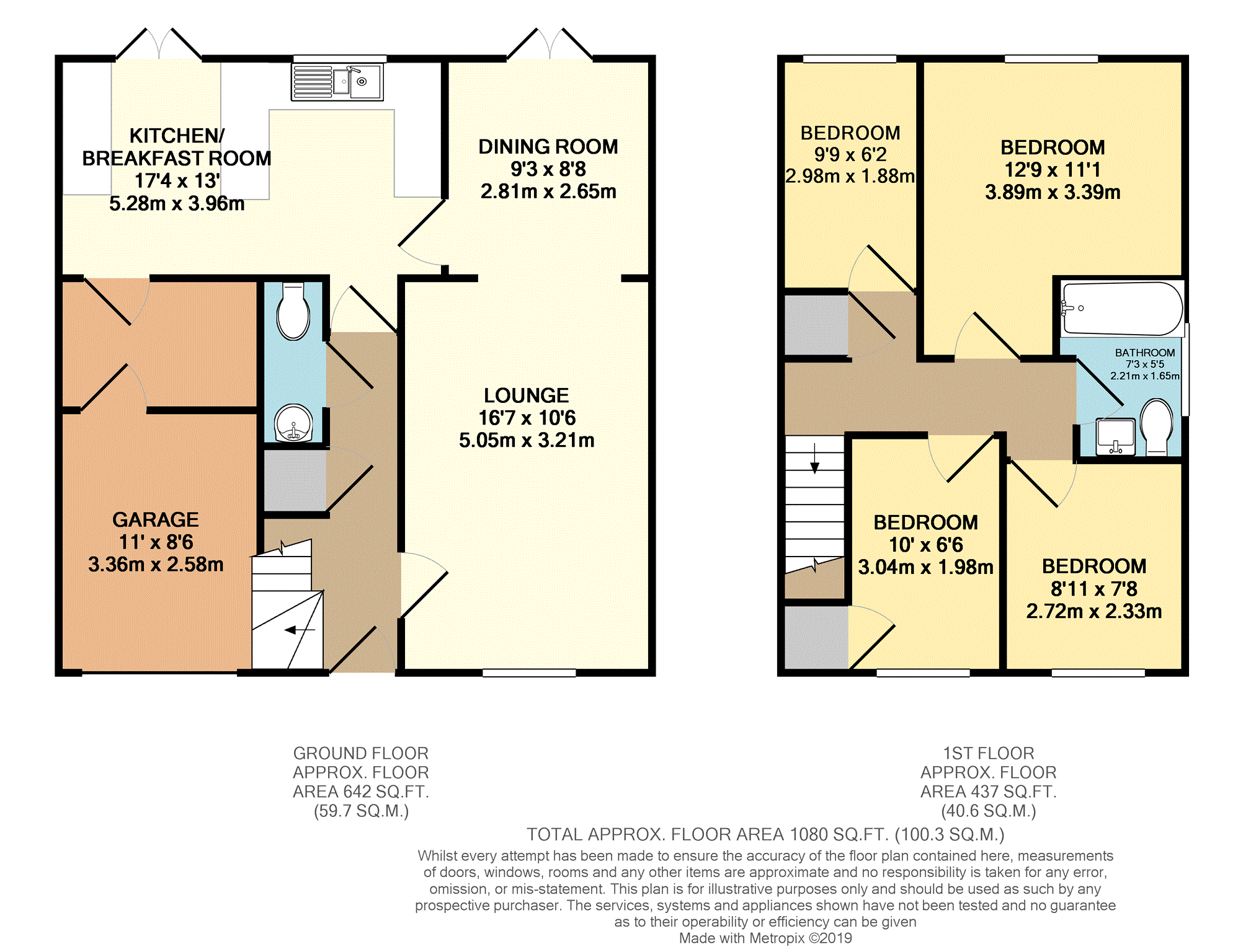4 Bedrooms Link-detached house for sale in Dalton Road, Bedworth CV12
