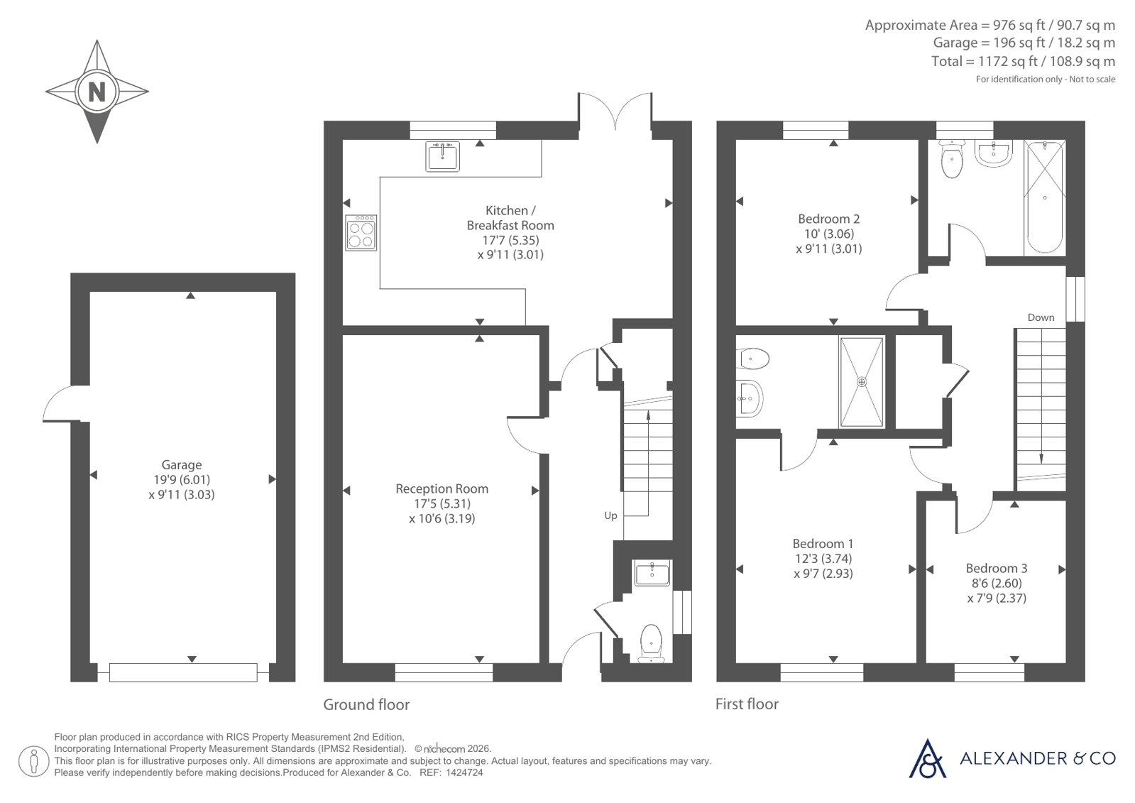 40, Willowvale Way, Buckingham floorplan