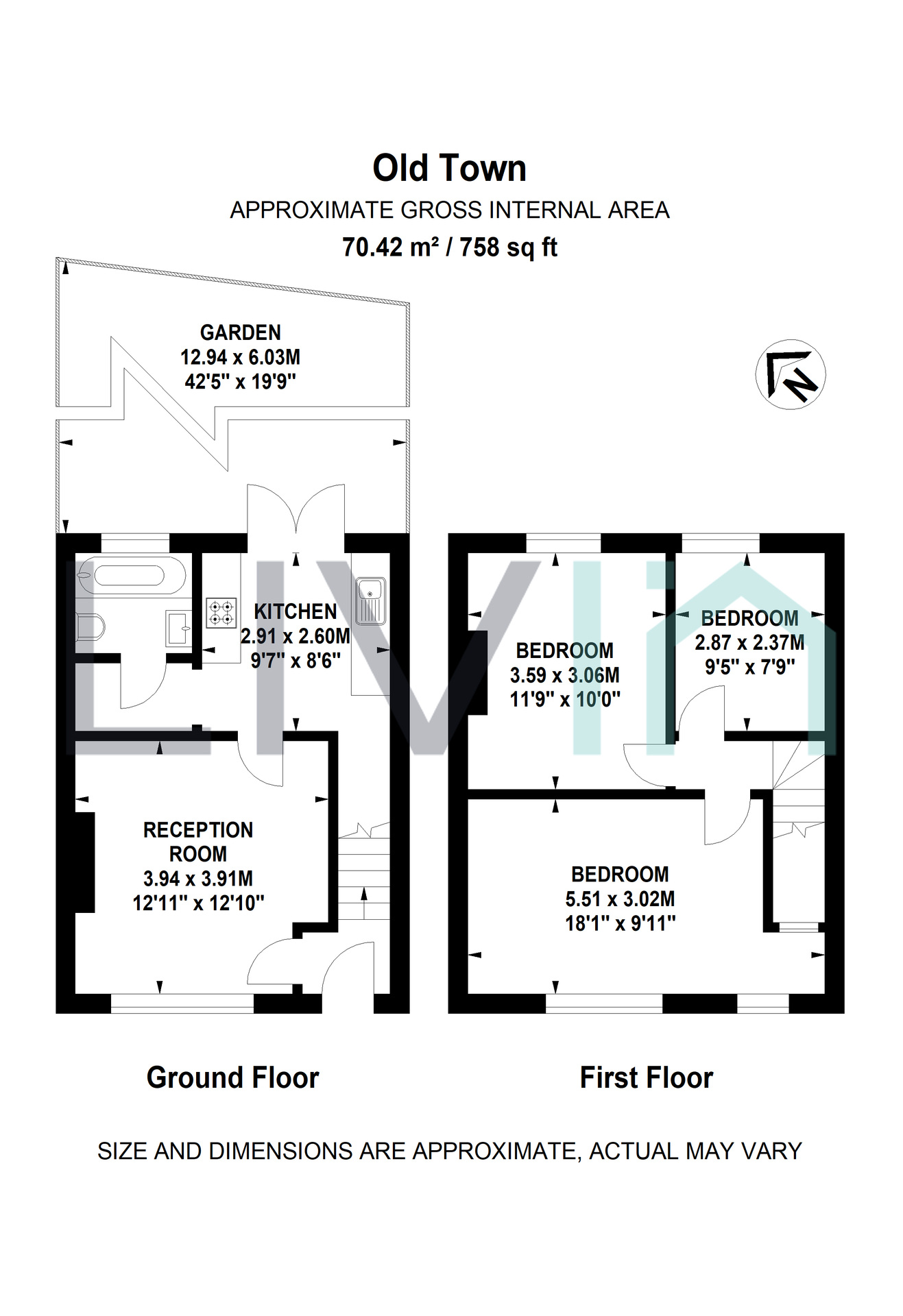 73 Old Town, Croydon floorplan
