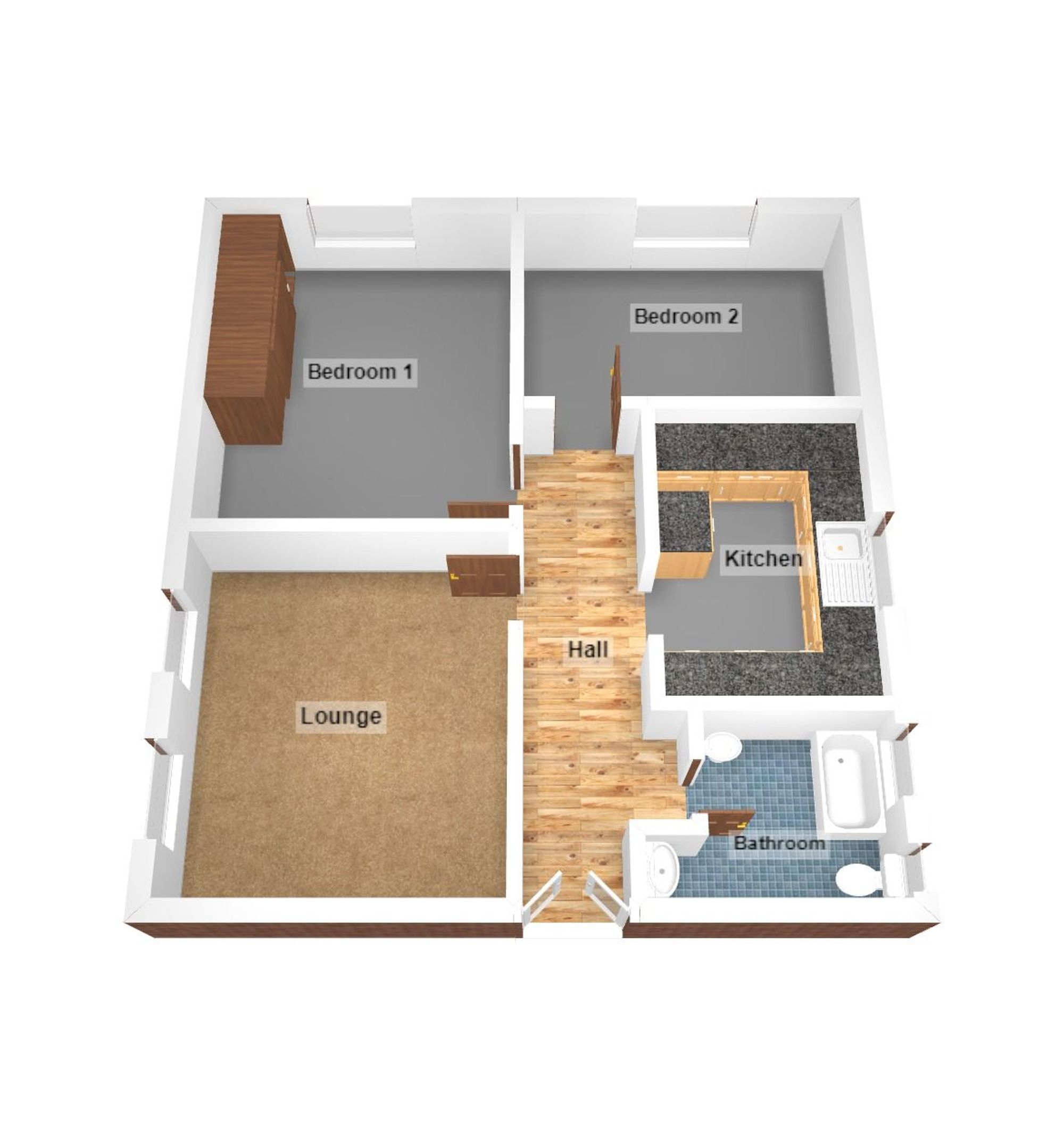 10a Elm Crescent, Bridgend floorplan