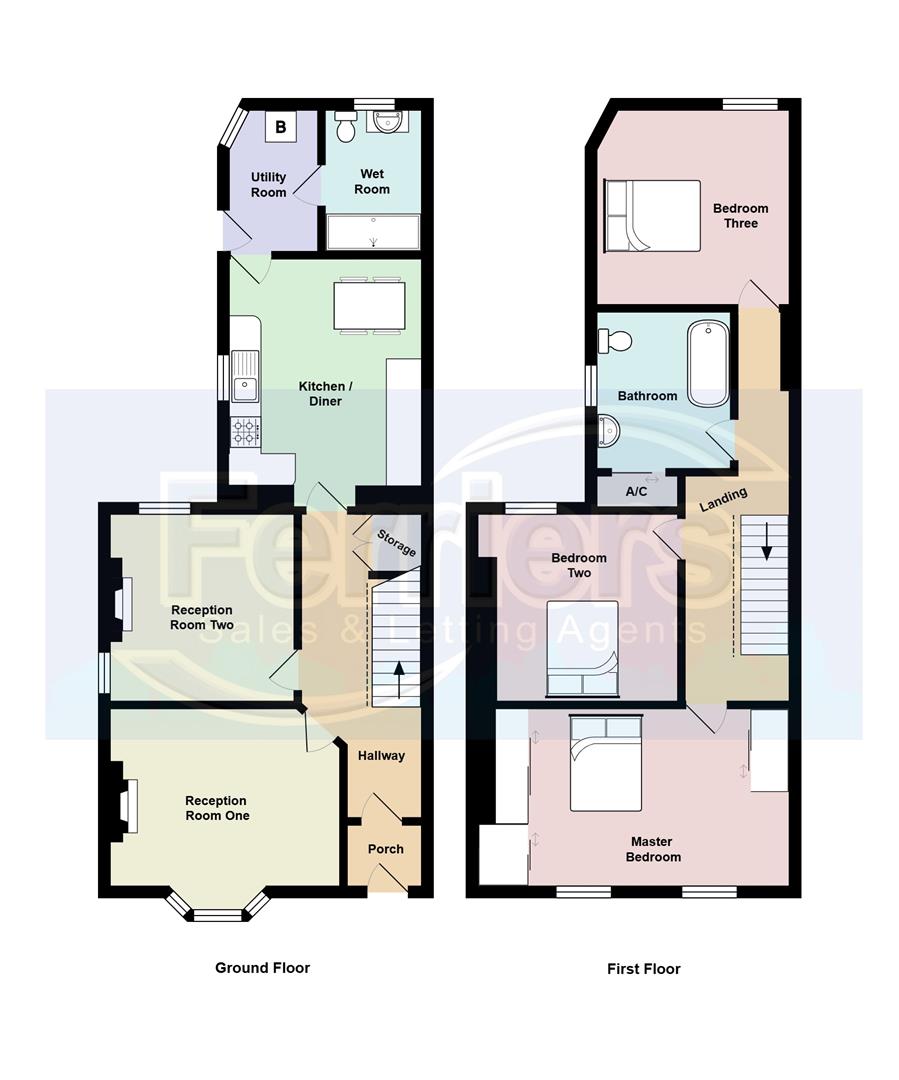 11, Gladstone Street, Maesteg floorplan
