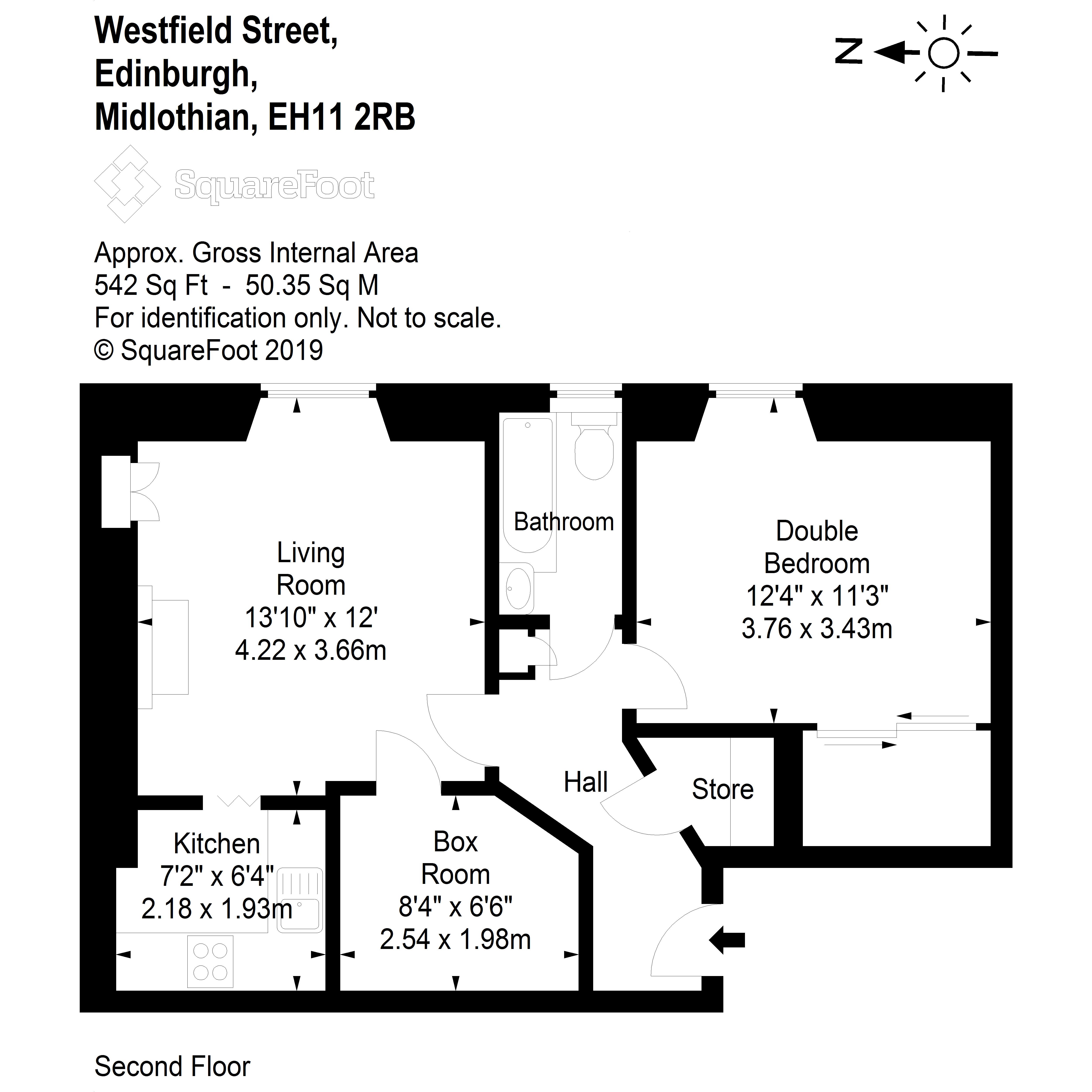 1 Bedrooms Flat for sale in 9 (2F4) Westfield Street, Edinburgh EH11