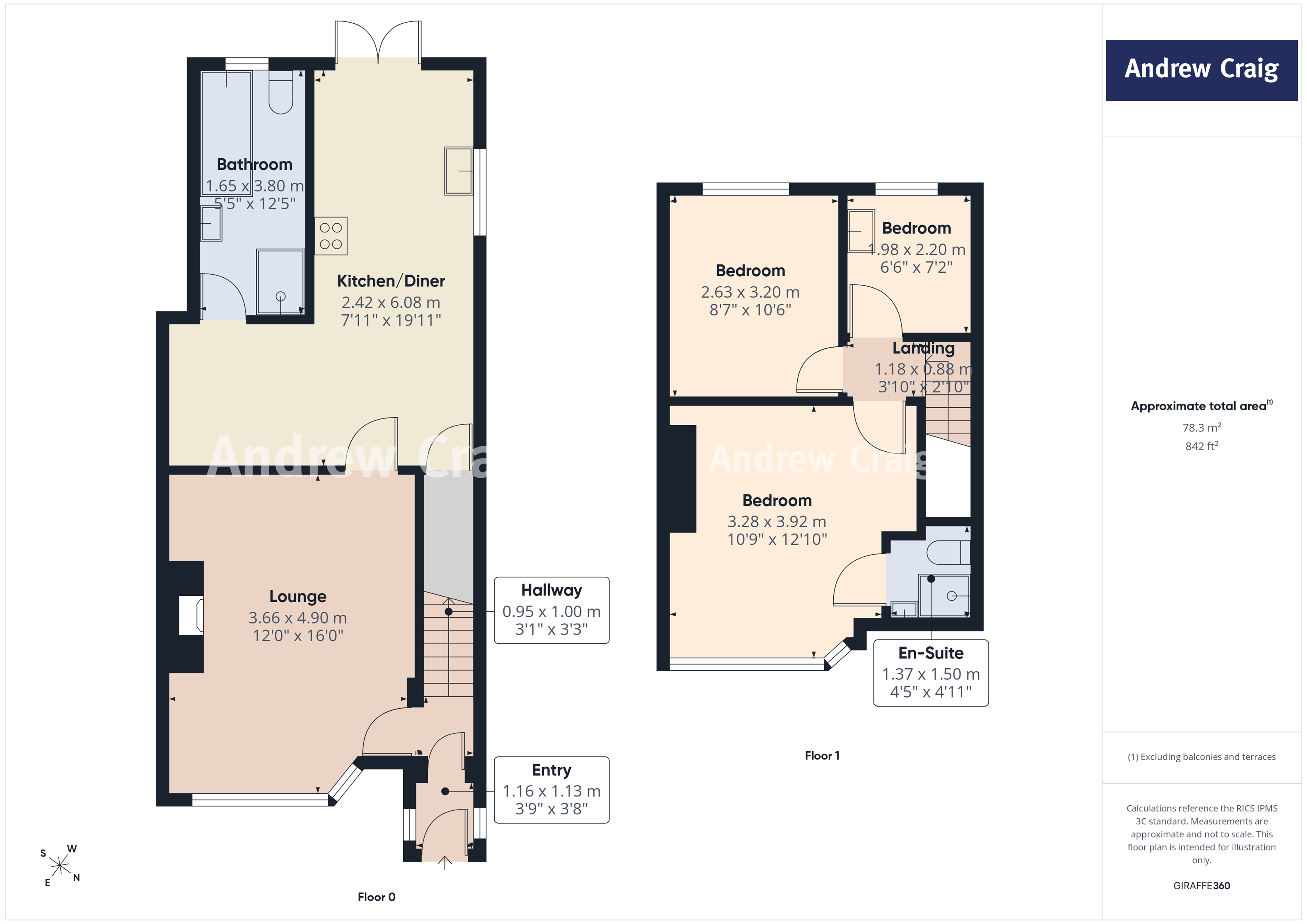 70 Warwick Road, South Shields floorplan
