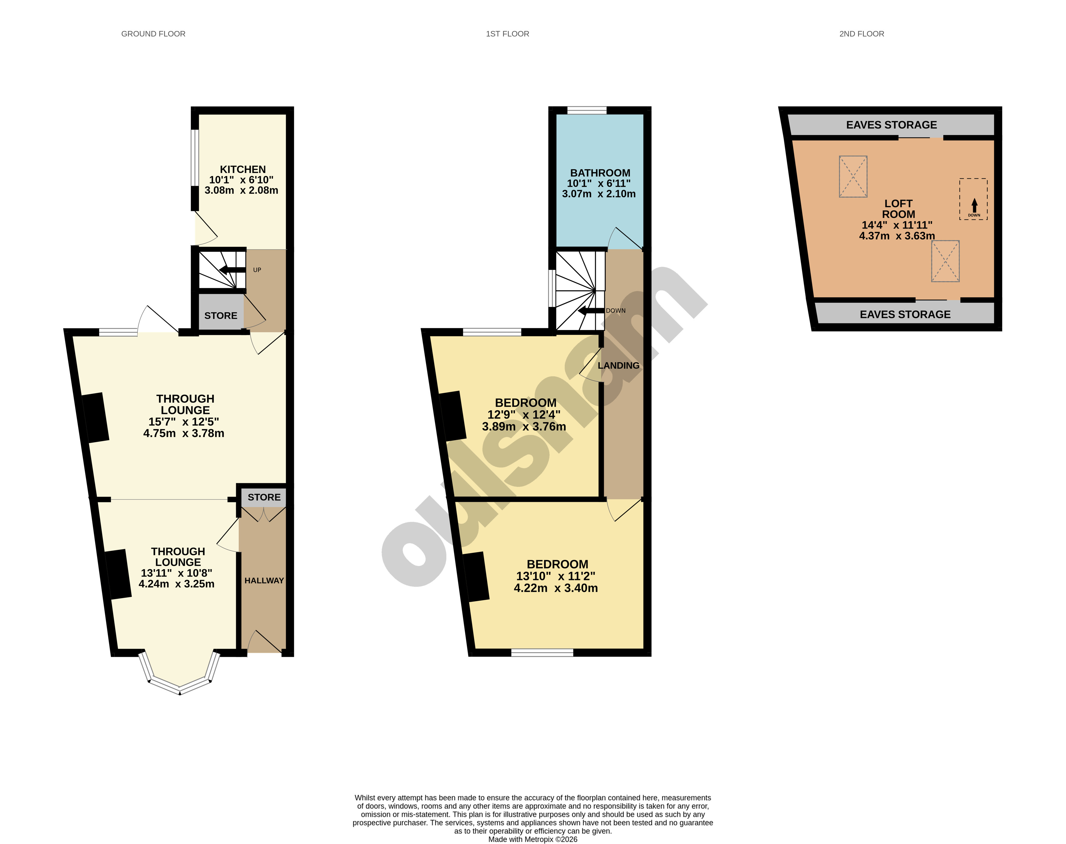 98, Swindon Road, West Midlands floorplan