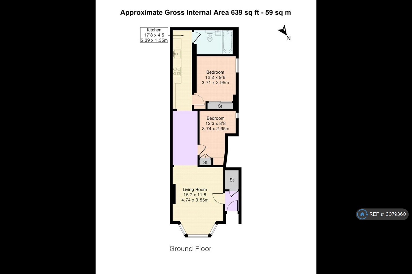 Horsell, Woking floorplan