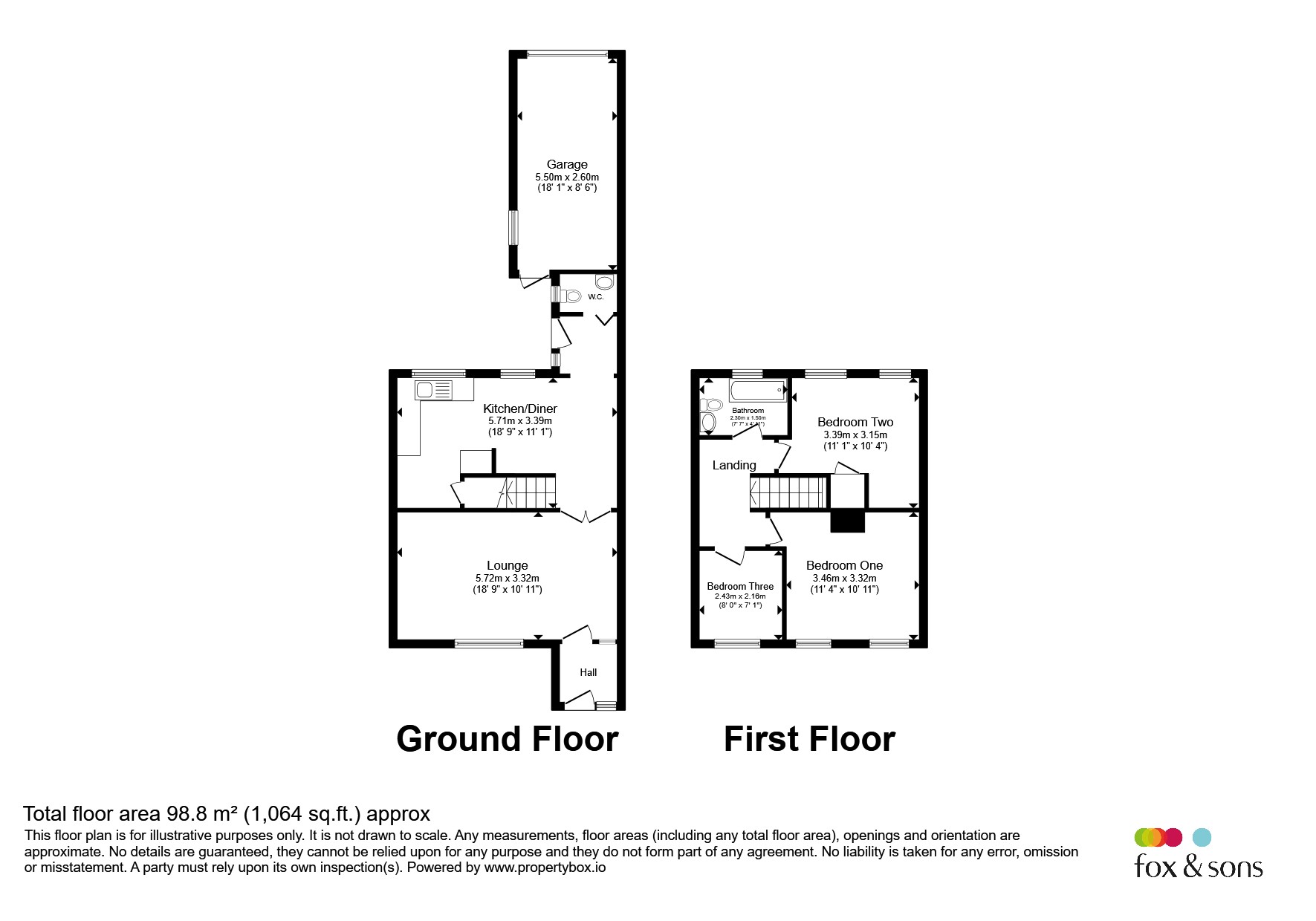 21, The Links, Gosport floorplan