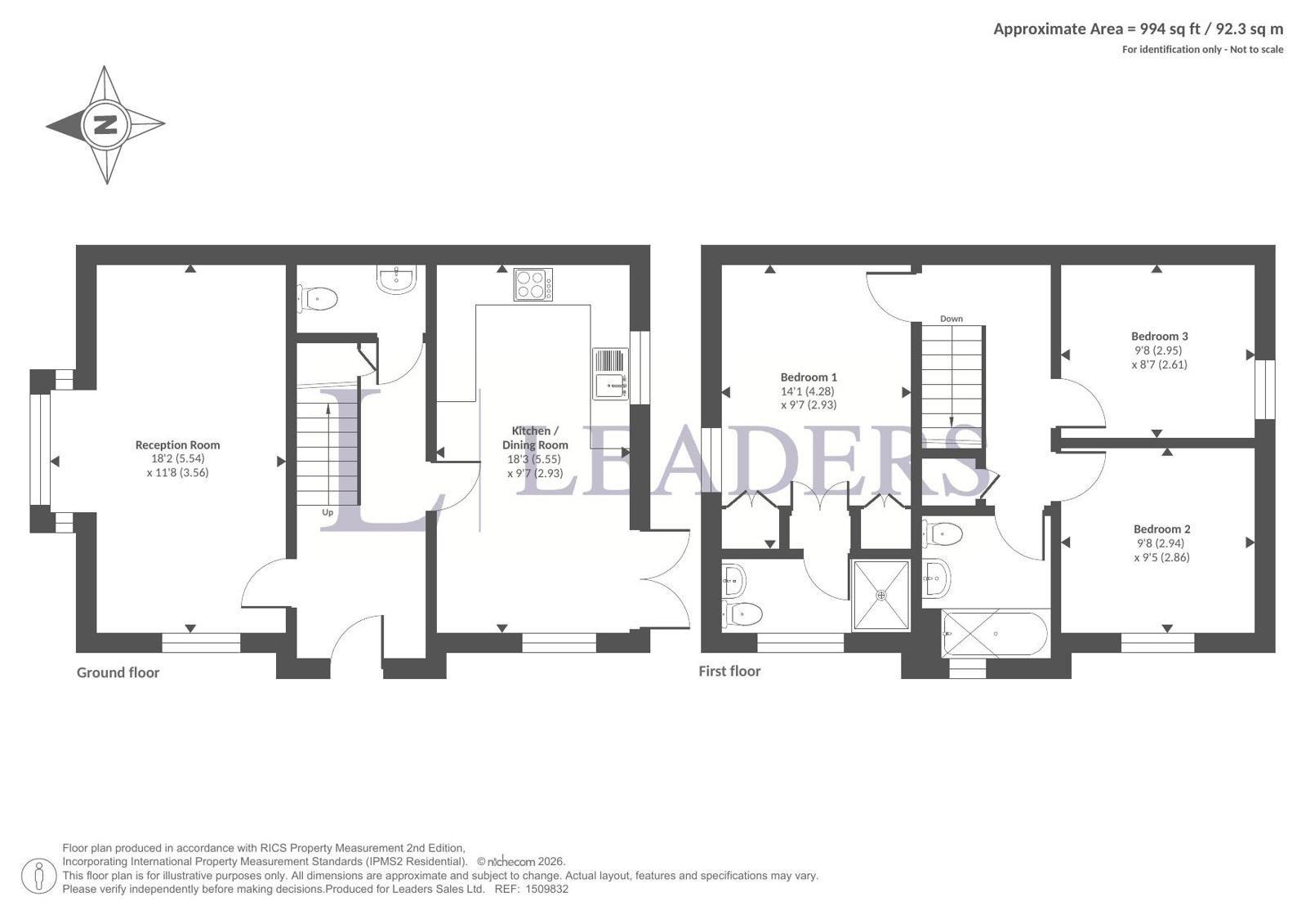 58, Rookfield Road, West Sussex floorplan