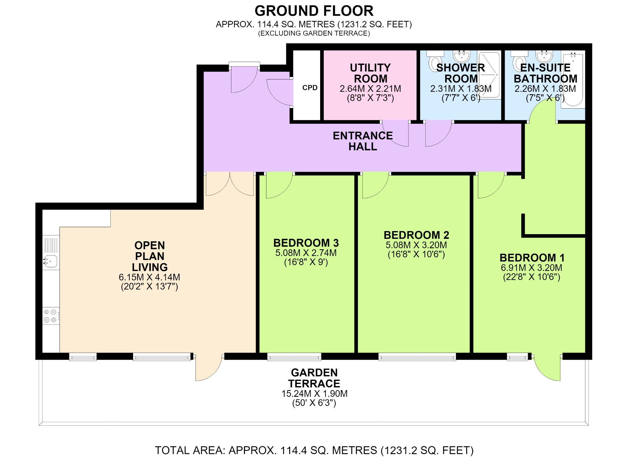 4 Compton House, 7 Victory Parade, Greenwich floorplan