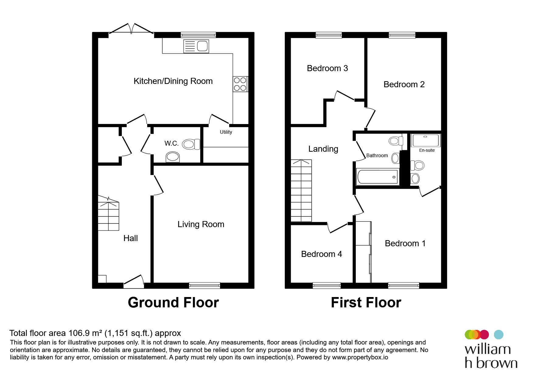30, Warren Court, Pontefract floorplan