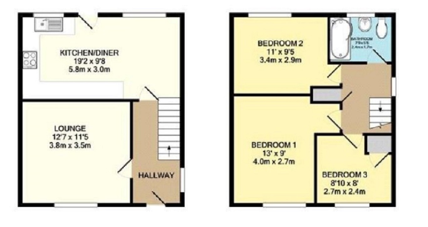 14, Church Lane Close, Bury St. Edmunds floorplan