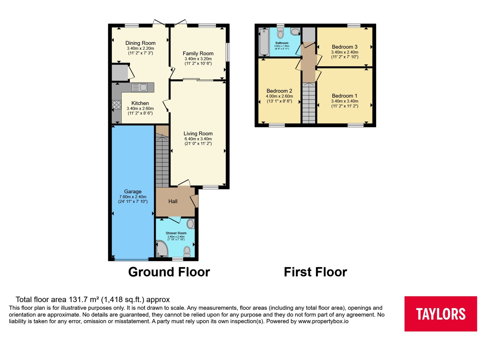 12, Mays Way, Towcester floorplan