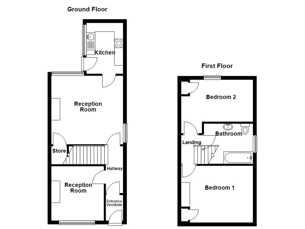 Hinton Street, Burnley floorplan