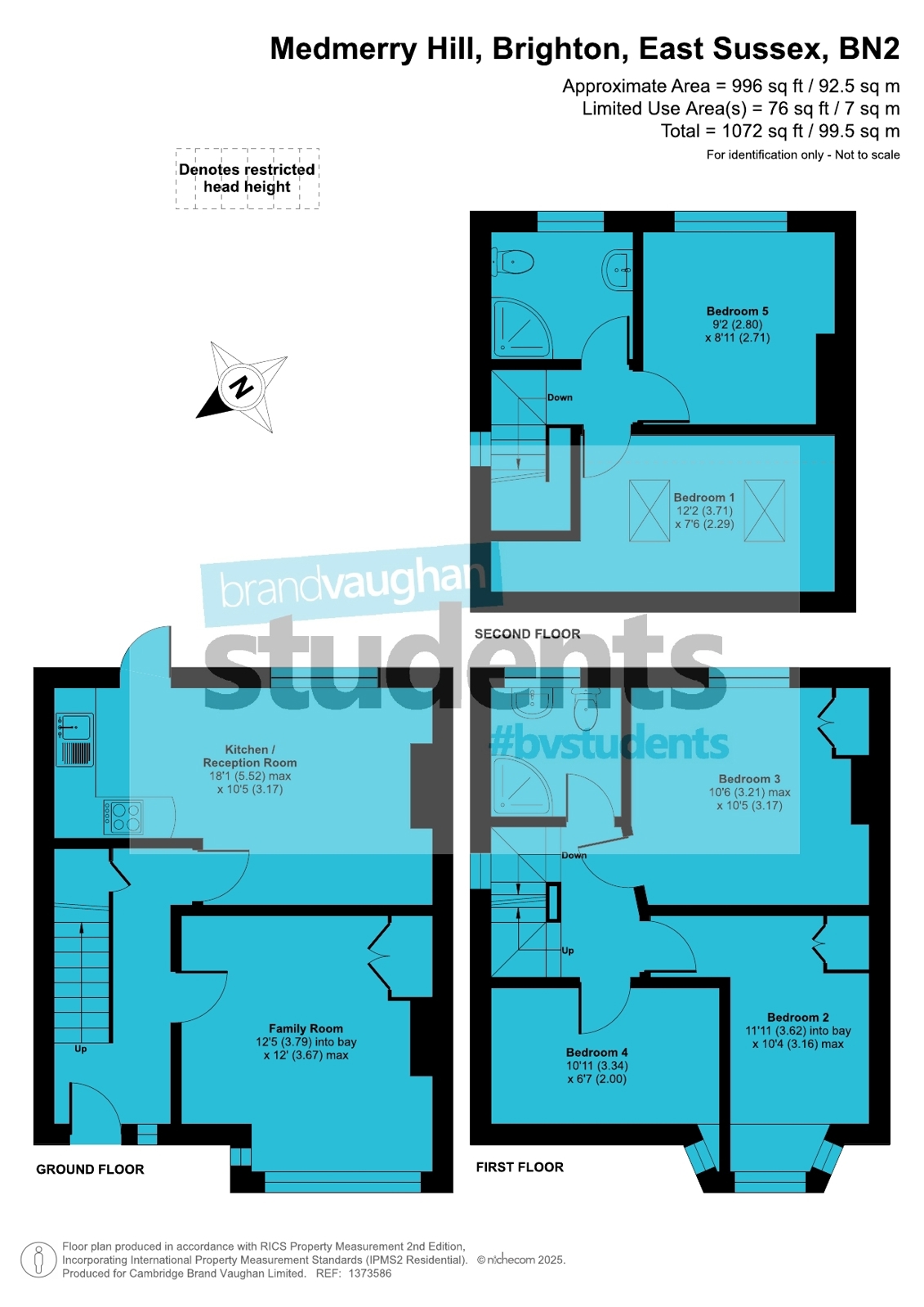 Room 1-6, 40, Medmerry Hill, East Sussex floorplan