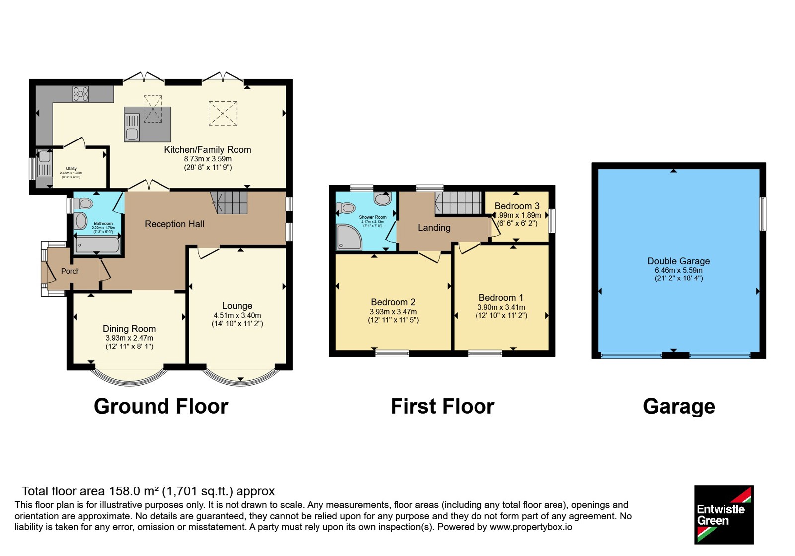 58, Lytham Road, Lancashire floorplan