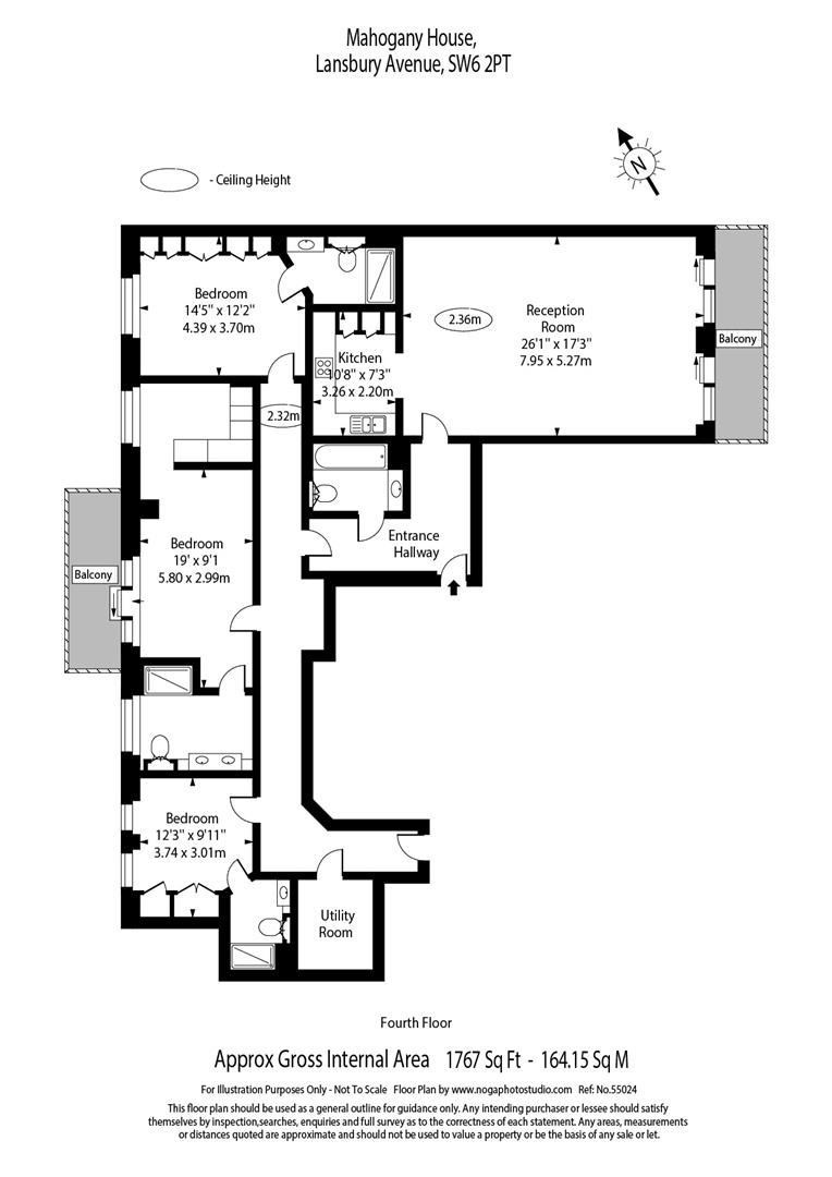 Flat 15, Mahogny House, Lensbury Avenue, London floorplan