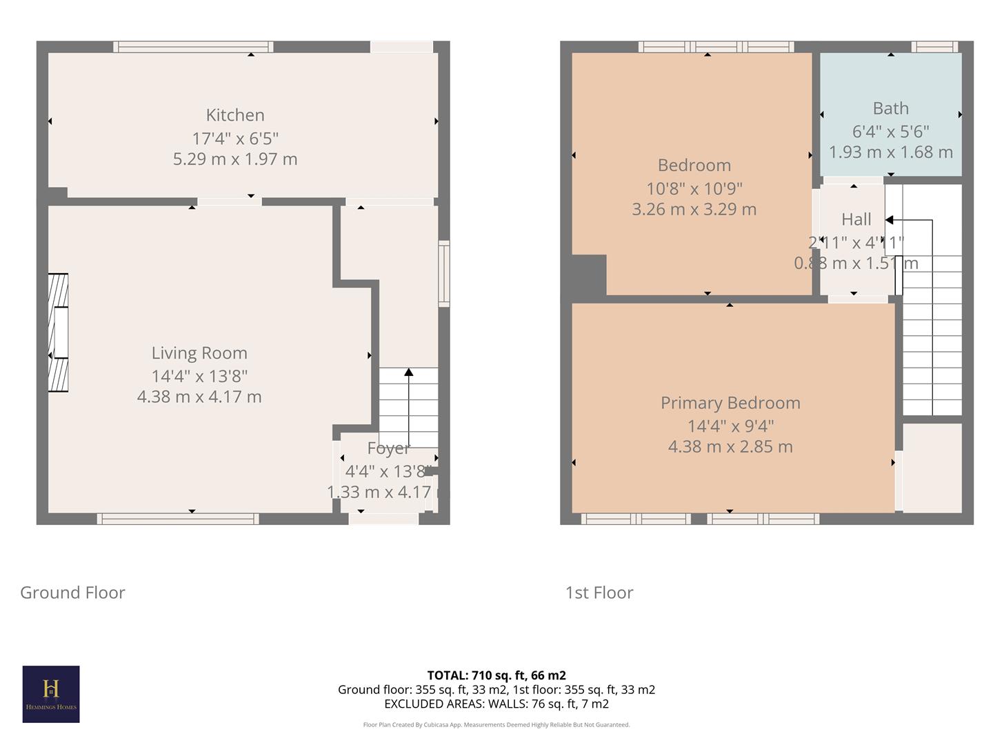 62, Cairnswell Avenue, Glasgow floorplan