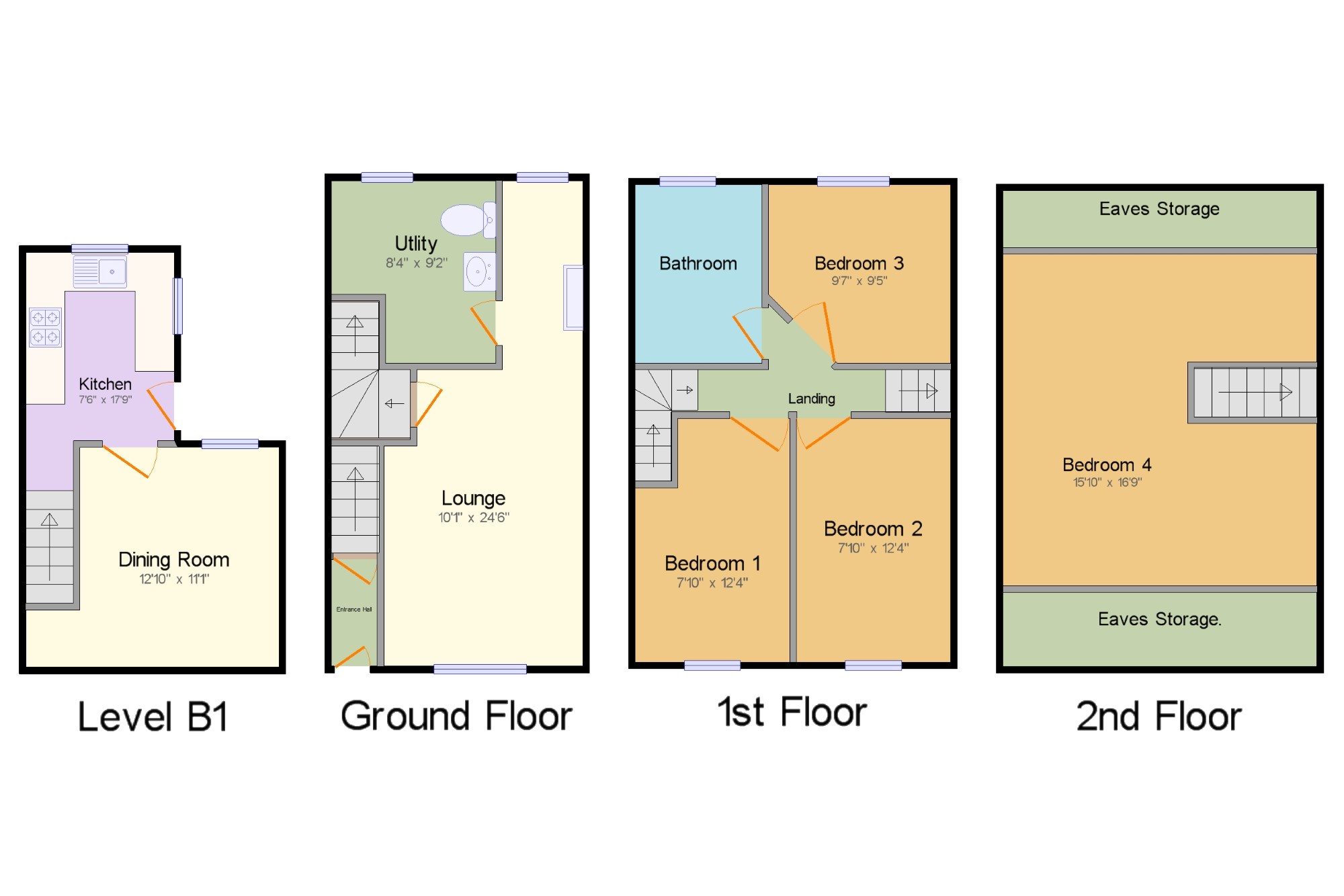 Bryn Aber,, Pen Y Bryn, Blaenau Ffestiniog floorplan