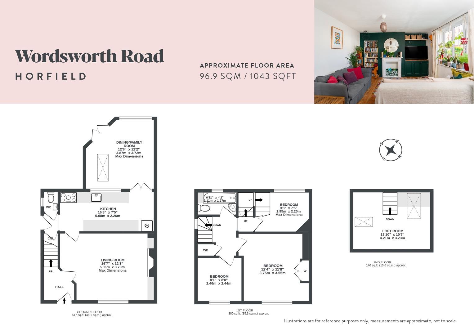 133, Wordsworth Road, Bristol floorplan