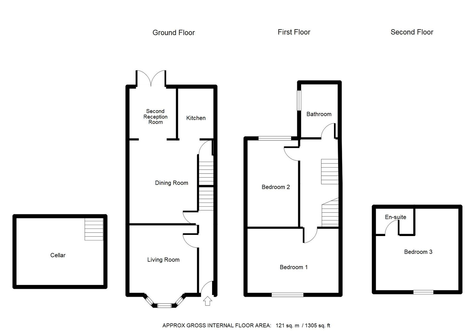 106, Spring Lane, Manchester floorplan