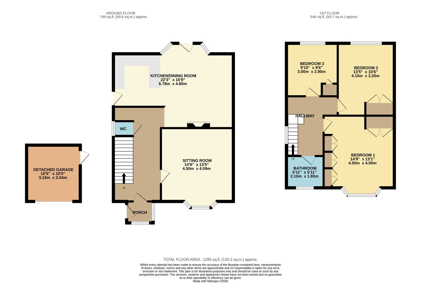 11, Cranston Avenue, Bexhill-on-Sea floorplan